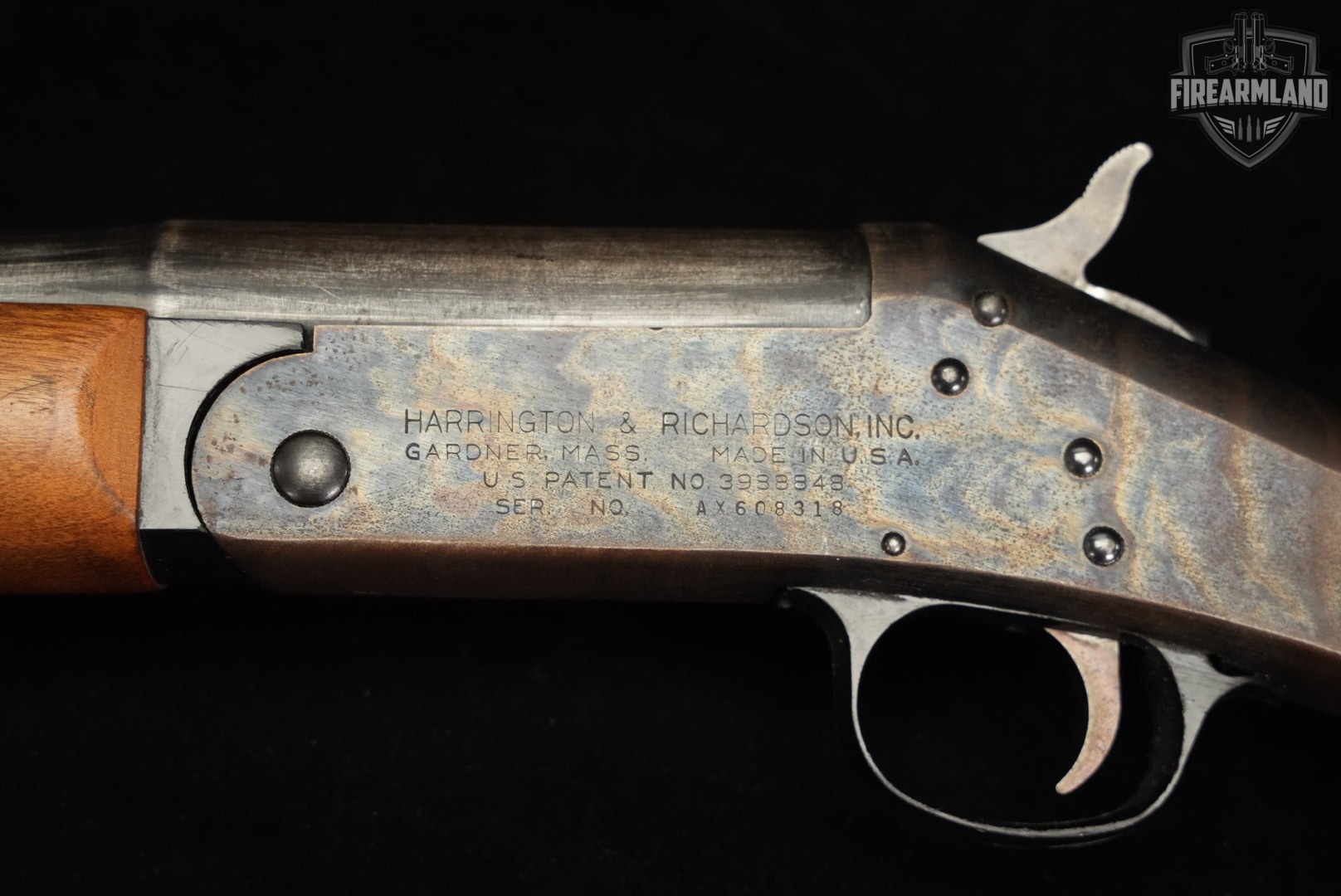 Harrington & Richardson Topper Model 88 12-Gauge H&R 30" CASE HARDENED M88-img-18
