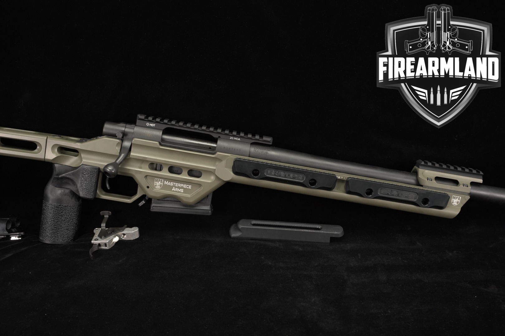 Howa Model 1500 6.5 Creedmoor Black in Very Good Condition Thumbnail