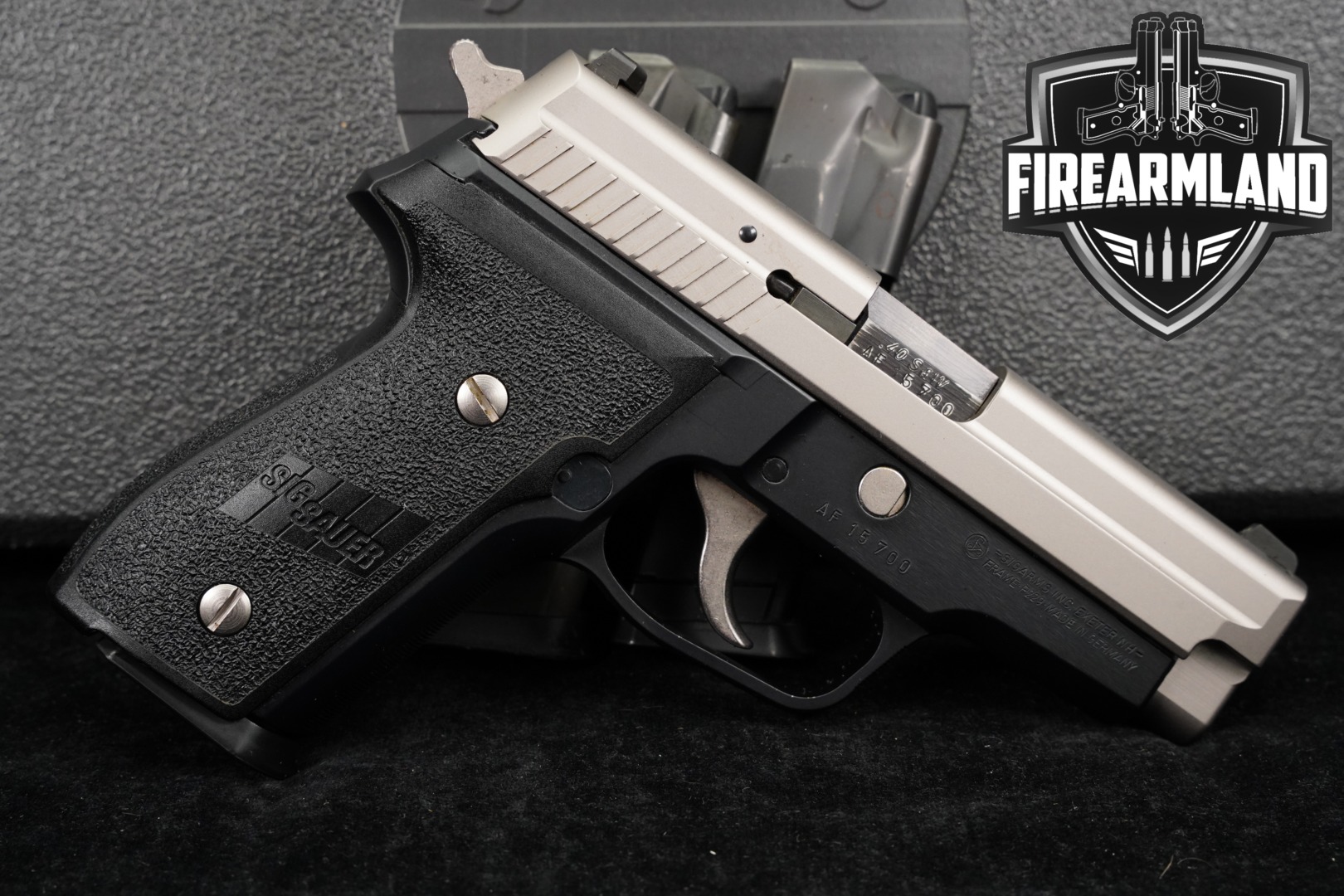 Sig Sauer P229 Two-Tone .40 S&W Two-Tone Stainless in Very Good Condition Thumbnail
