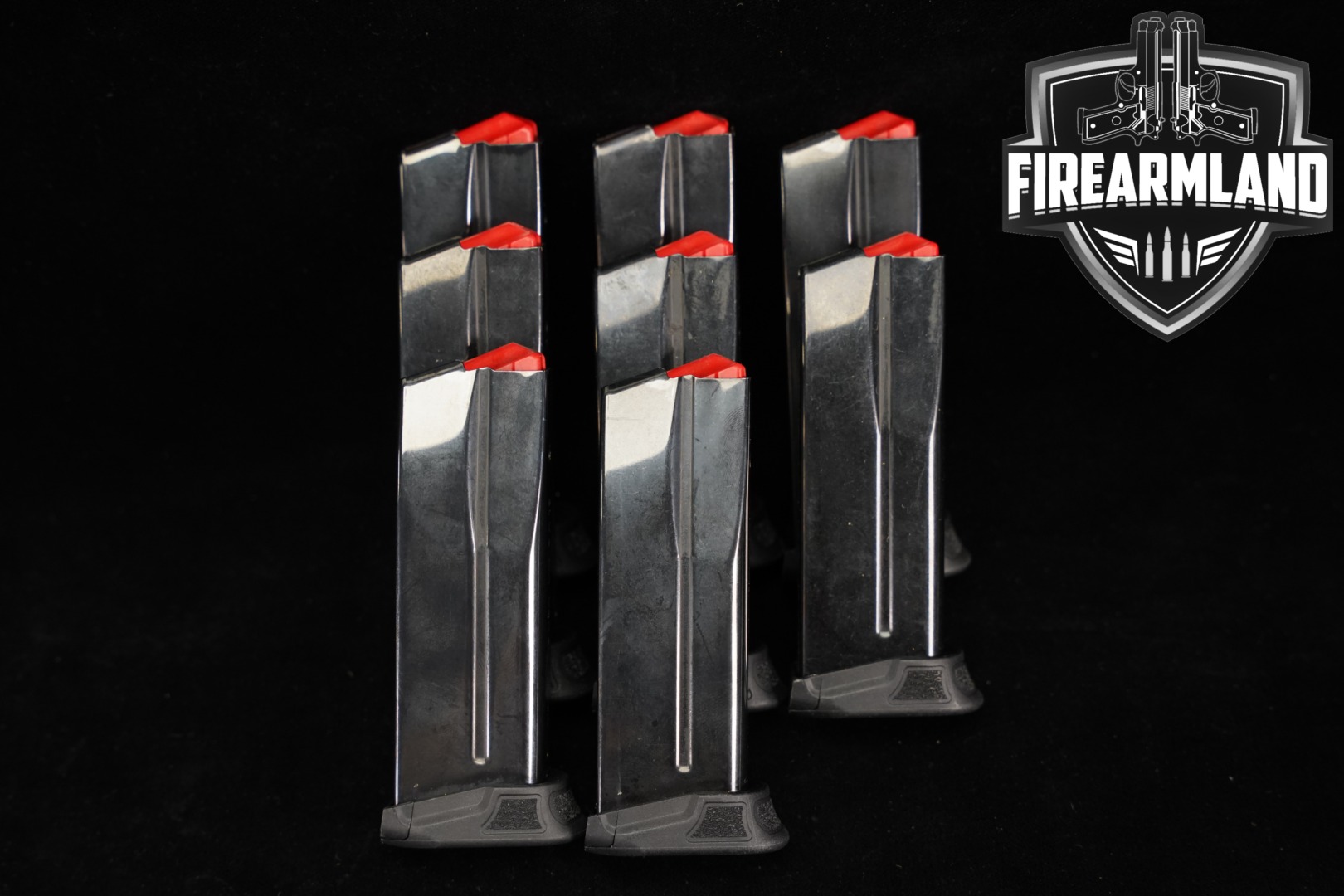 EIGHT (8) Heckler & Koch HK CC9 12 Round Magazines 9mm Luger CC-9 Mags