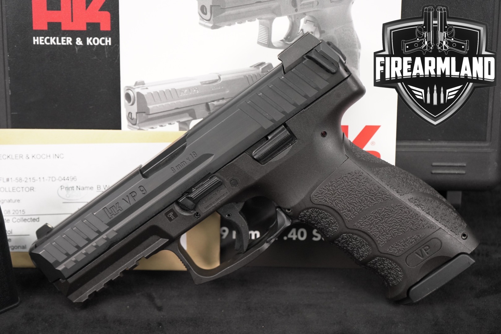Heckler & Koch (H&K, HK) VP9 9mm Luger Black in Very Good Condition Thumbnail