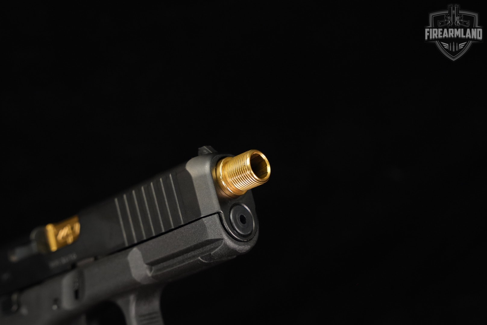 Glock 45 Gen5 G45 Gen 5 9mm 4.5" Gold TiN THREADED +2 MAGS-img-10