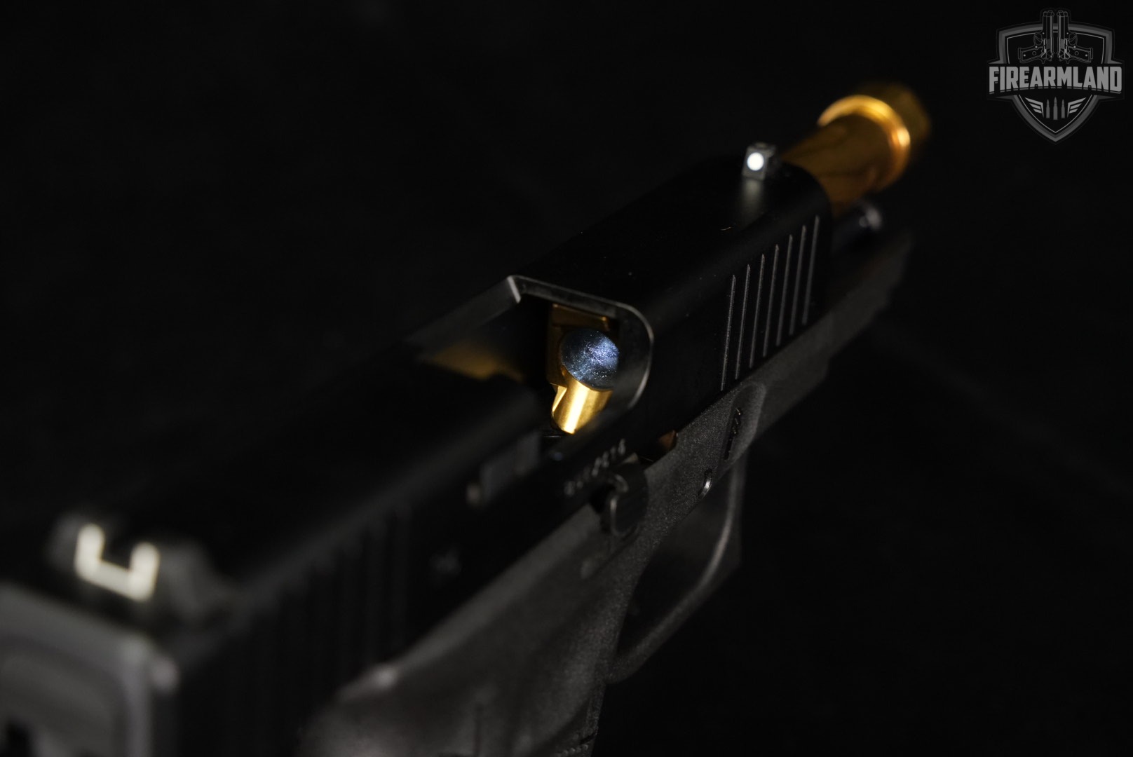 Glock 45 Gen5 G45 Gen 5 9mm 4.5" Gold TiN THREADED +2 MAGS-img-11