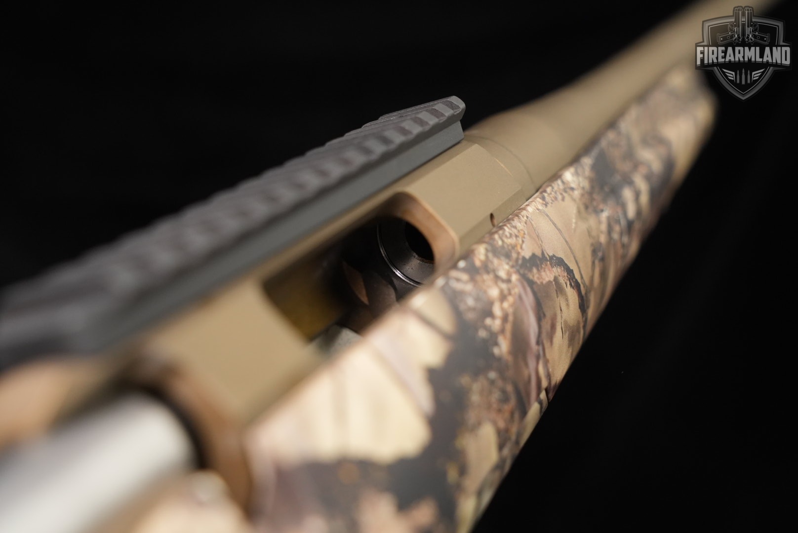 Ruger American Rifle Go Wild Camo I-M Brush / Bronze Cerakote 243 Win 22"-img-16