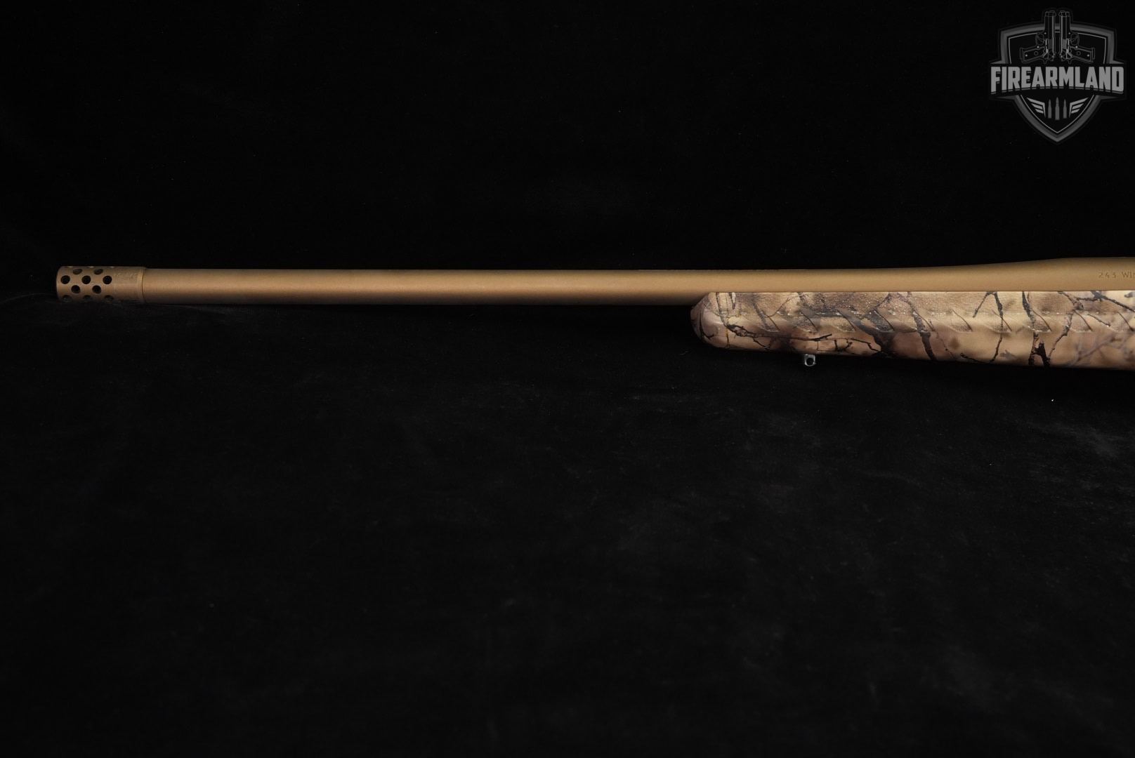 Ruger American Rifle Go Wild Camo I-M Brush / Bronze Cerakote 243 Win 22"-img-8