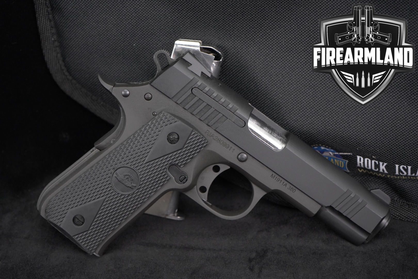 Rock Island Armory (RIA) M1911A 380 .380 ACP Parkerized in Very Good Condition Thumbnail