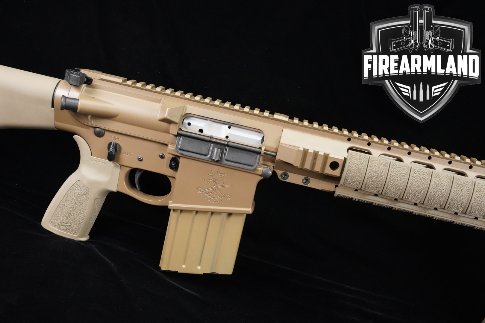 Palmetto State Armory (PSA) Sabre-10 Billet .308 Win. FDE in Very Good Condition Thumbnail