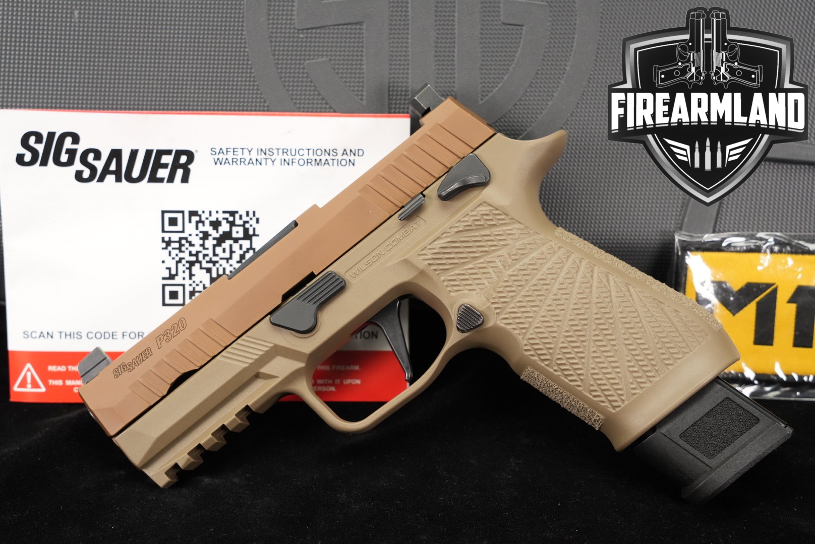 Sig Sauer P320-M18 9mm Luger Coyote Tan in Excellent Condition Thumbnail