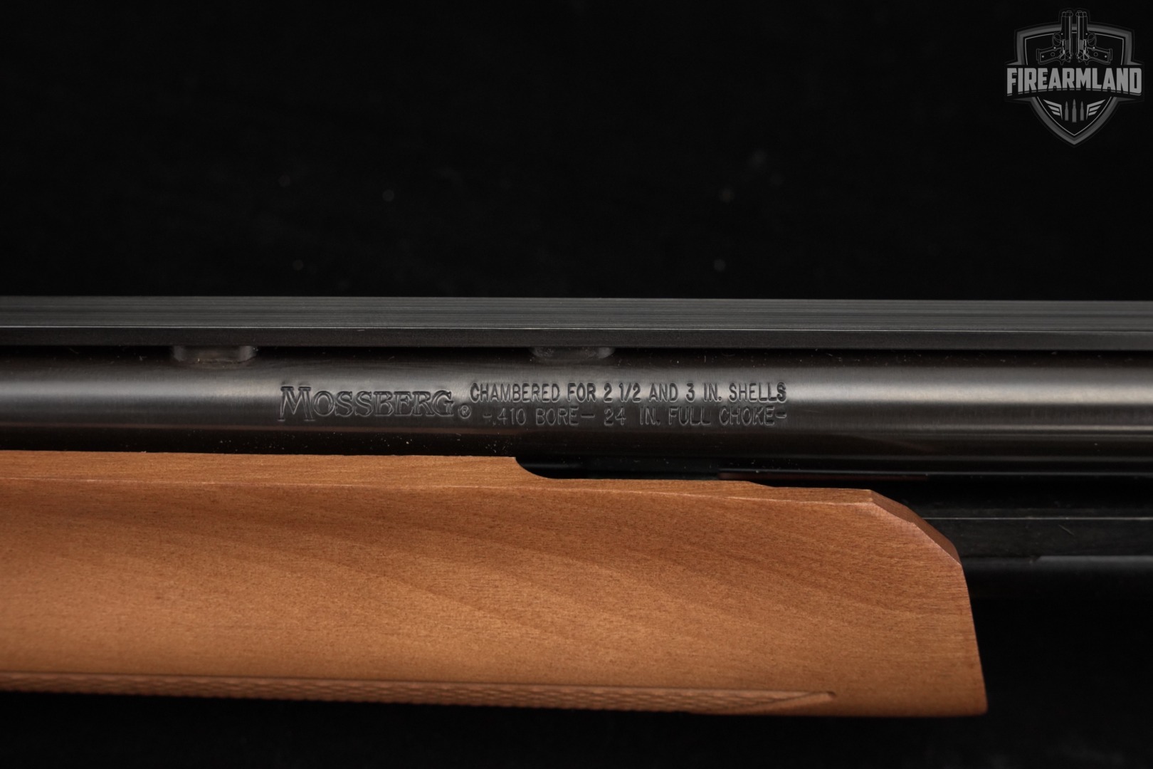 Mossberg Model 500 E 410 Bore 24" Black & Hardwood 500E M500-img-18