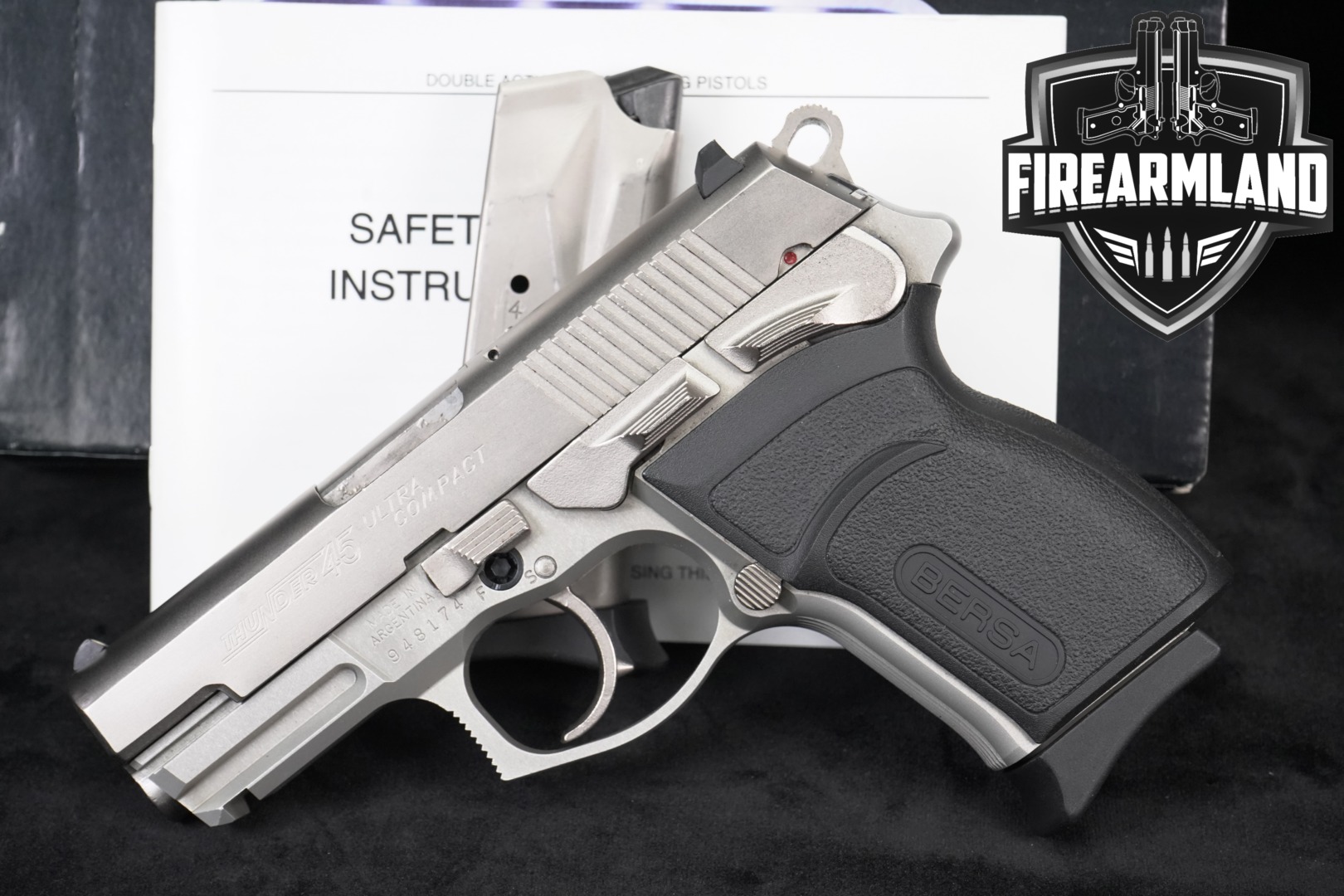 Used Bersa Thunder 45 Ultra Compact Auction | FirearmLand