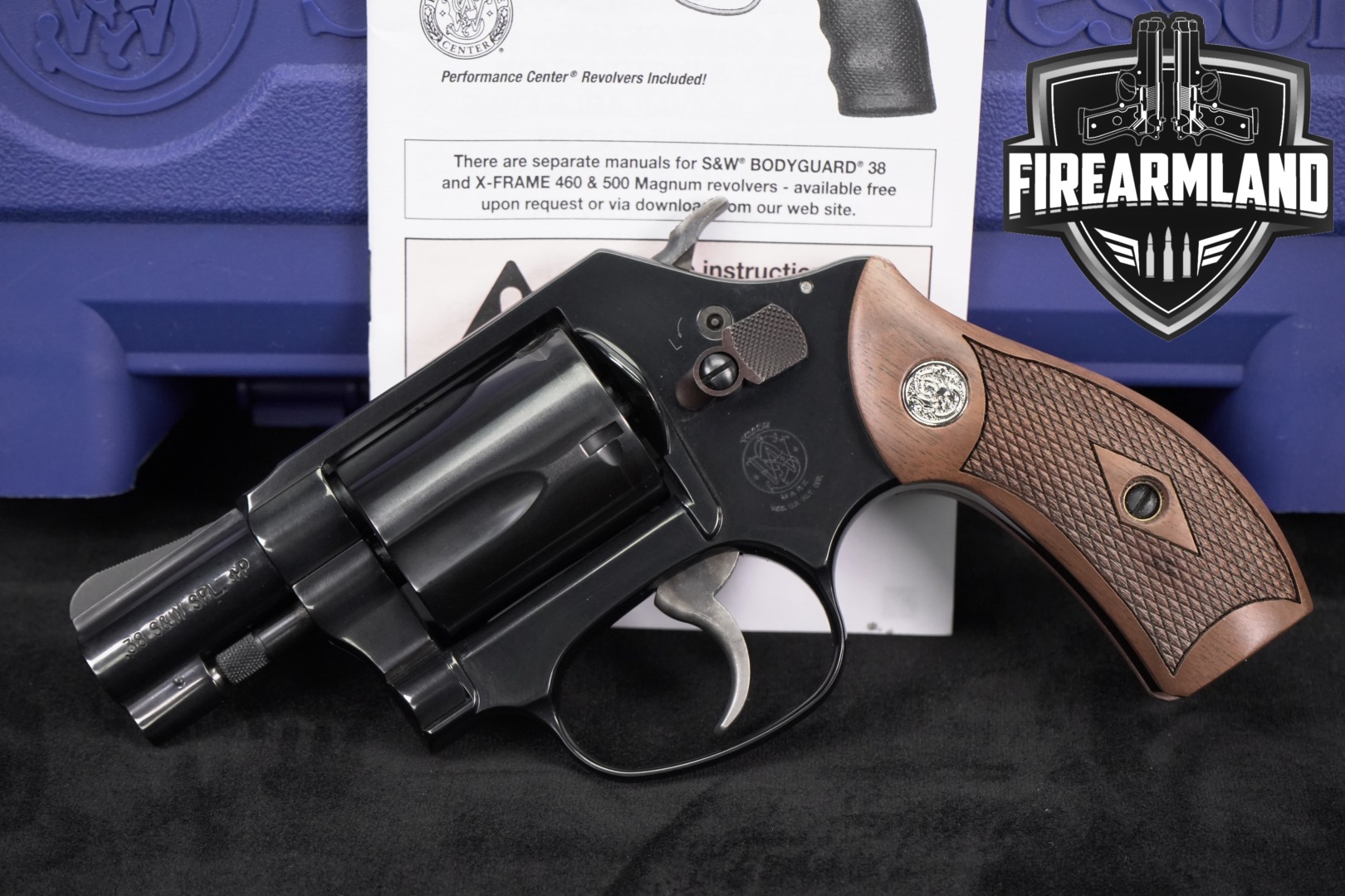 Smith & Wesson (S&W) Model 36-10 Classics .38 Special +P Blued in Excellent Condition Thumbnail