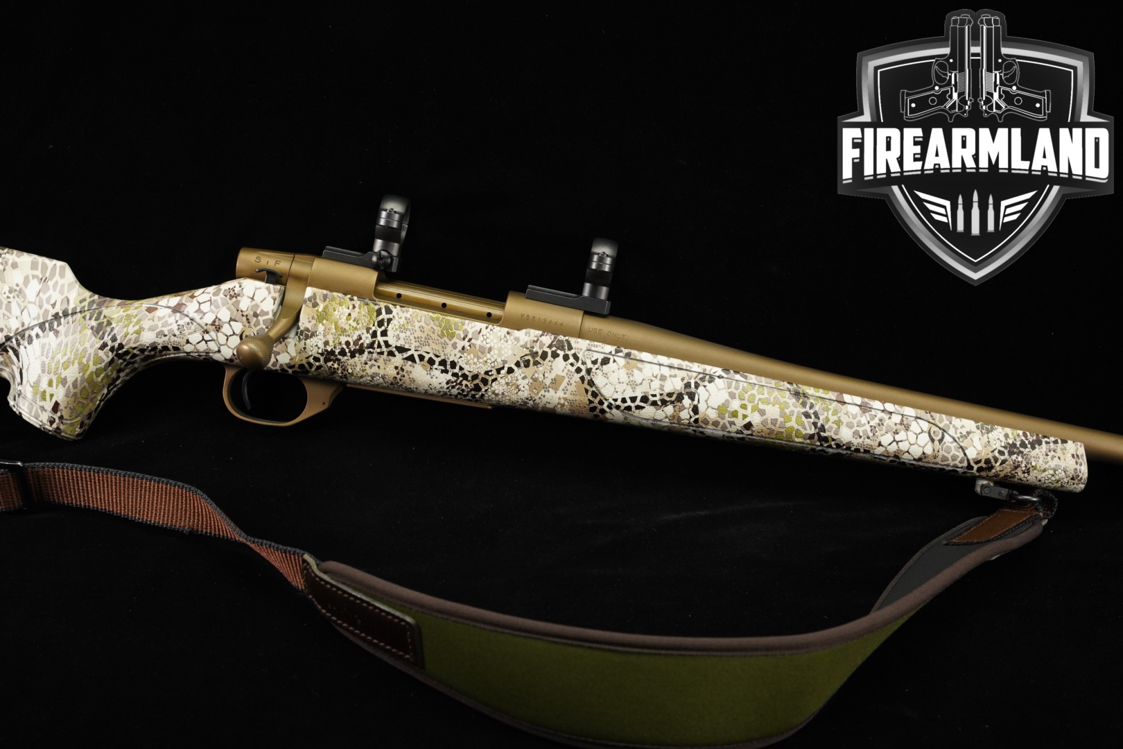 Weatherby Vanguard Badlands, Series 2 .308 Win. Bronze & Badlands Approach in Very Good Condition Thumbnail