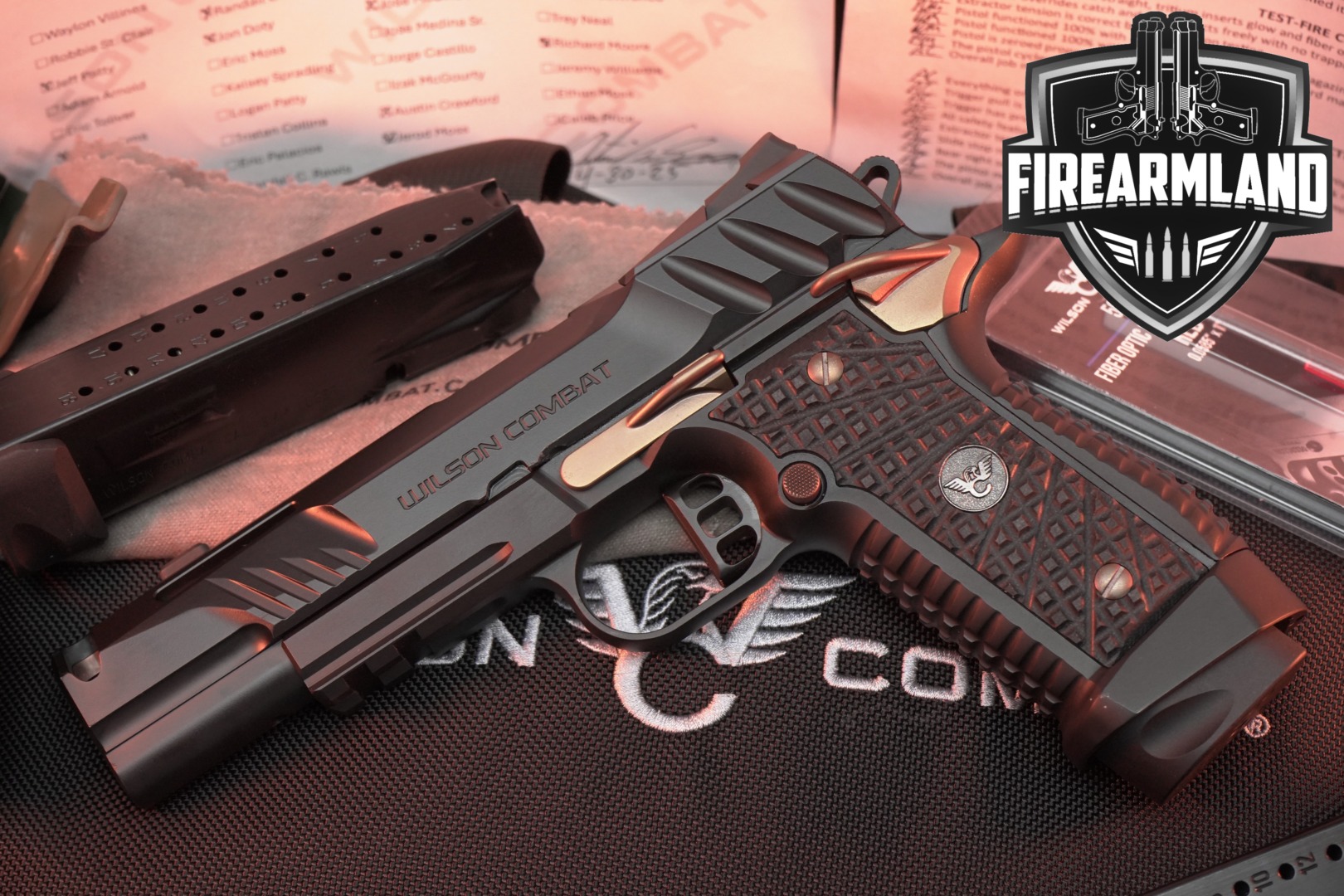 Wilson Combat (WC) Project 1 Division 77 9mm Luger Black in Very Good Condition Thumbnail