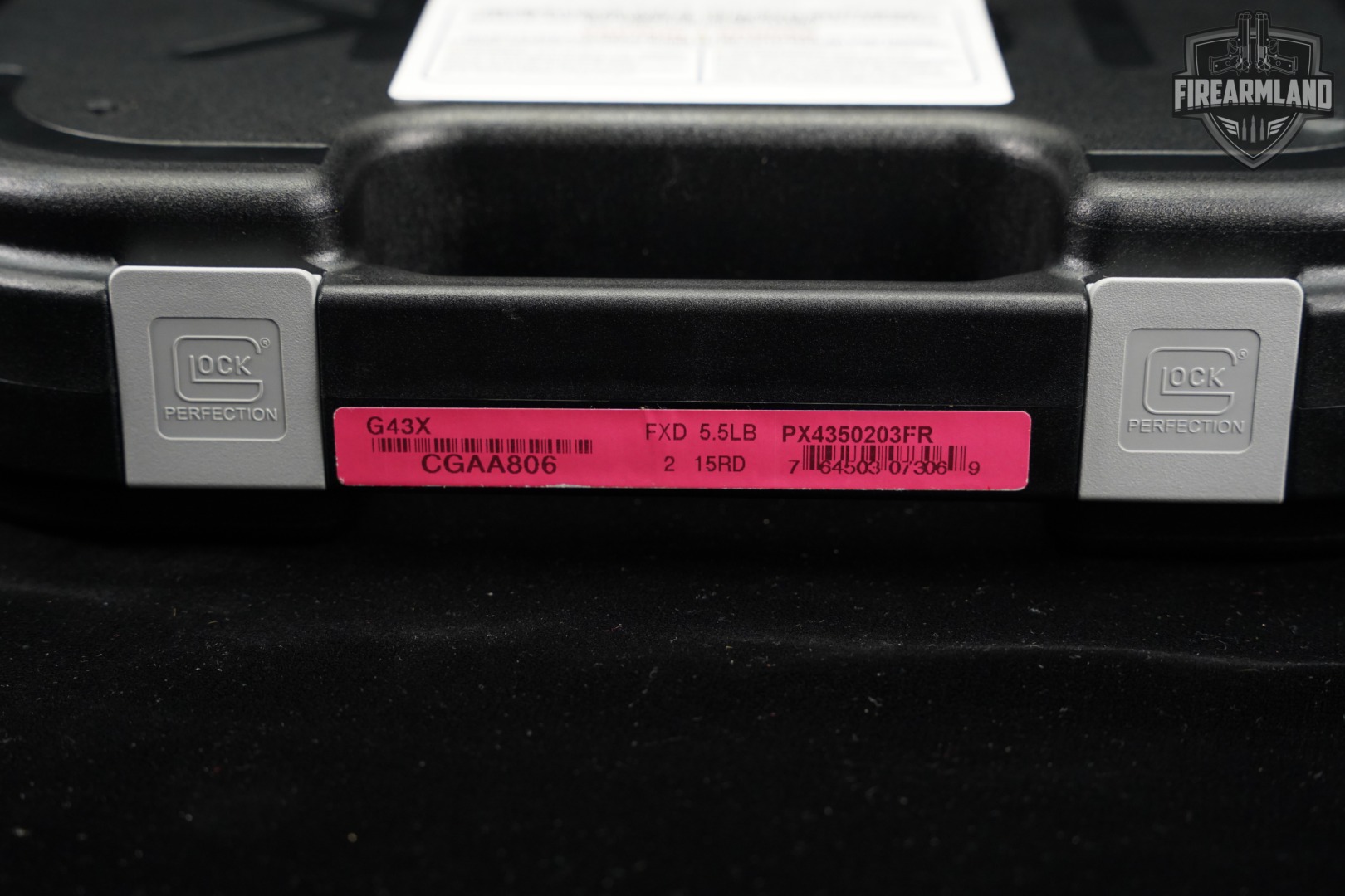 Glock 43X G43X Slimline 9mm 3.41" +2 MAGS & ORIG CASE-img-14