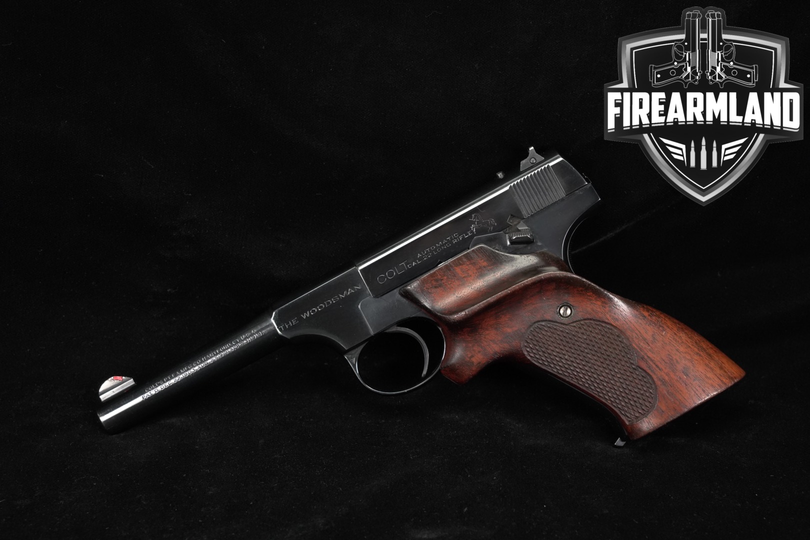 1937 Colt Woodsman First Series Sport Model .22 LR Blued in Good Condition Thumbnail