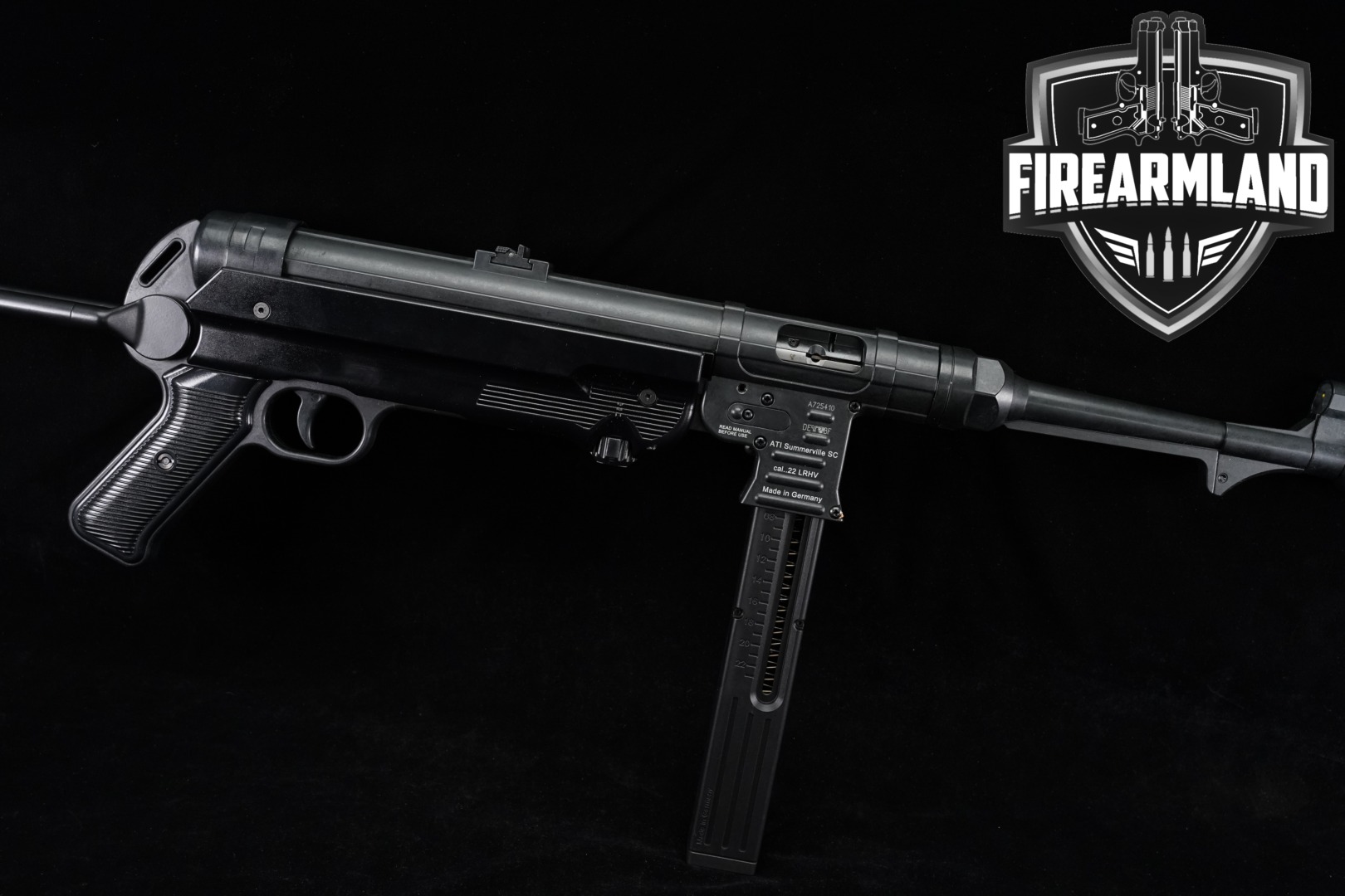 German Sport Guns (GSG) GSG-MP40 Carbine .22 LR Black in Excellent Condition Thumbnail
