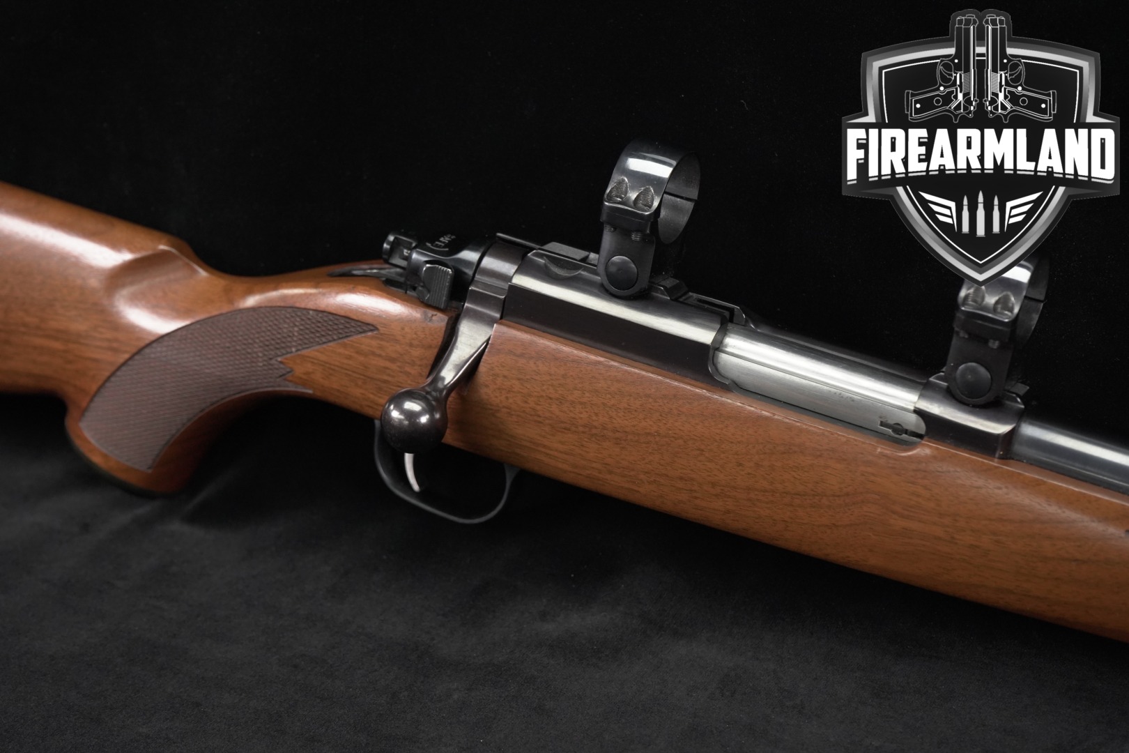 1995 Sturm Ruger 77/22 .22 Hornet Sporter .22 Hornet Blued & Walnut in Very Good Condition Thumbnail