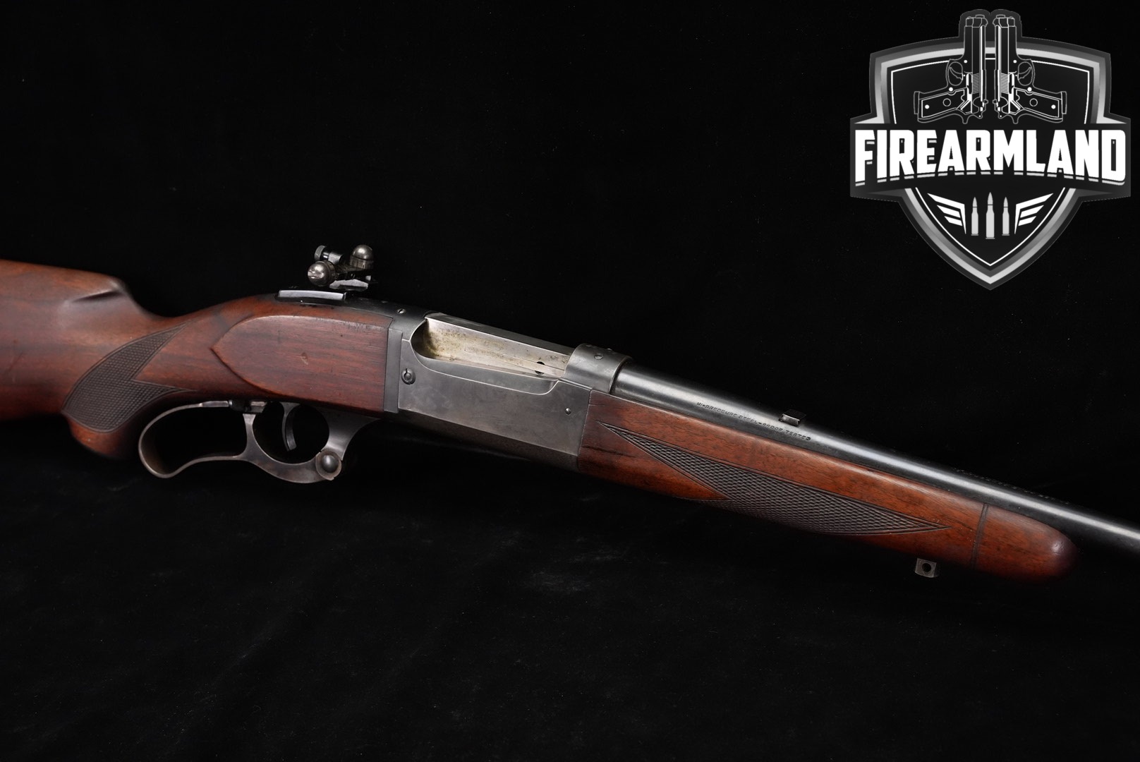 1939 Savage Arms Model 99 TAKEDOWN 300Savage 24" Blued & Walnut M99-img-0