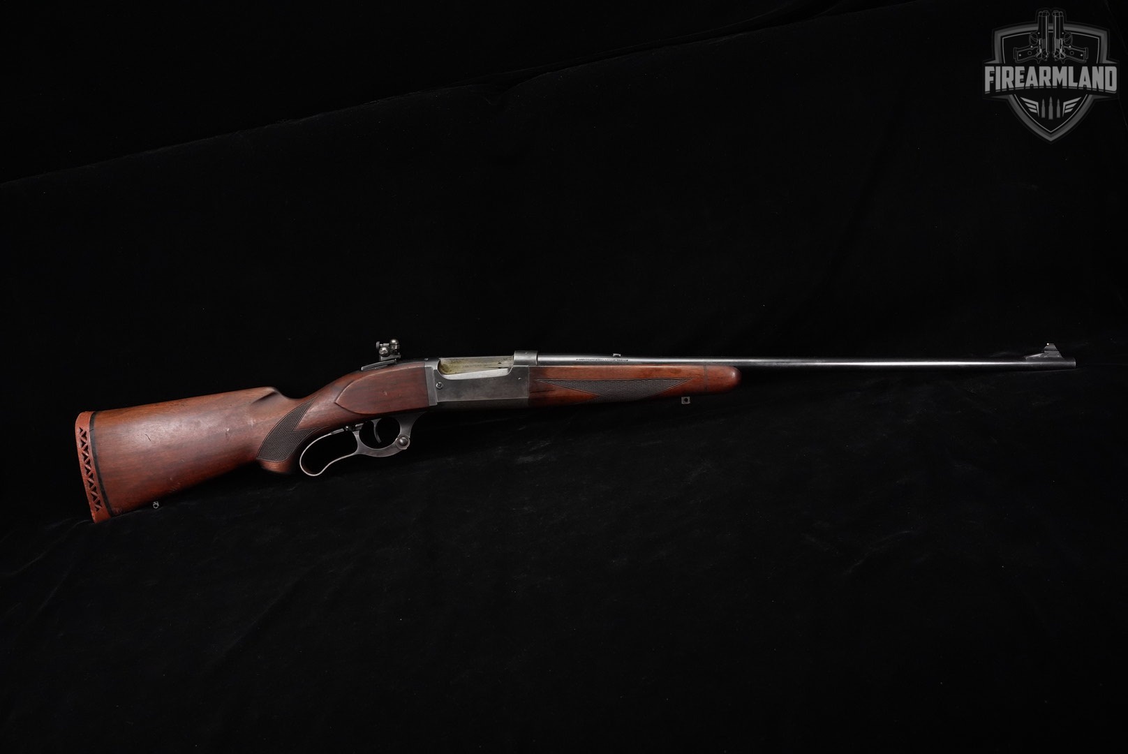 1939 Savage Arms Model 99 TAKEDOWN 300Savage 24" Blued & Walnut M99-img-2