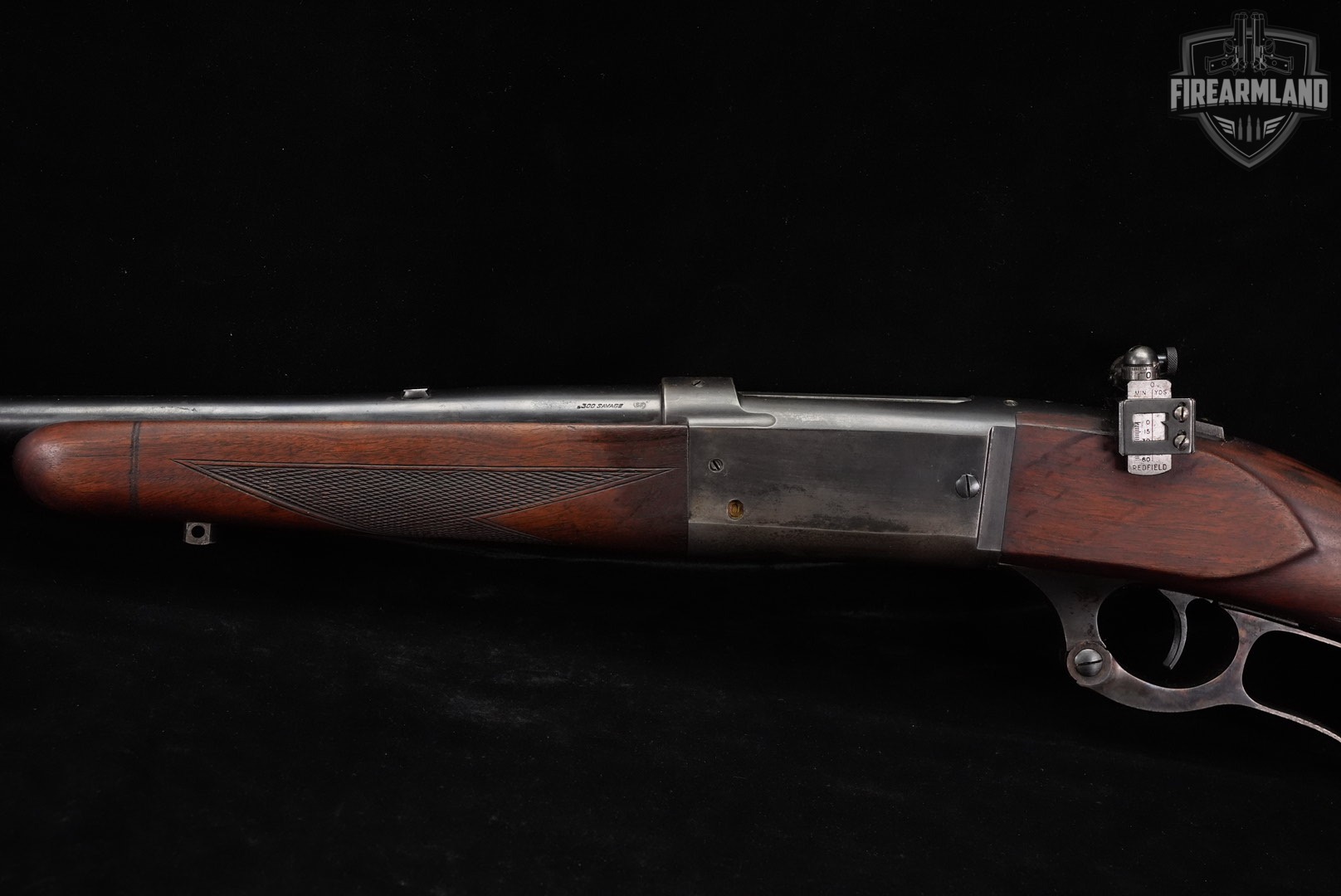 1939 Savage Arms Model 99 TAKEDOWN 300Savage 24" Blued & Walnut M99-img-8