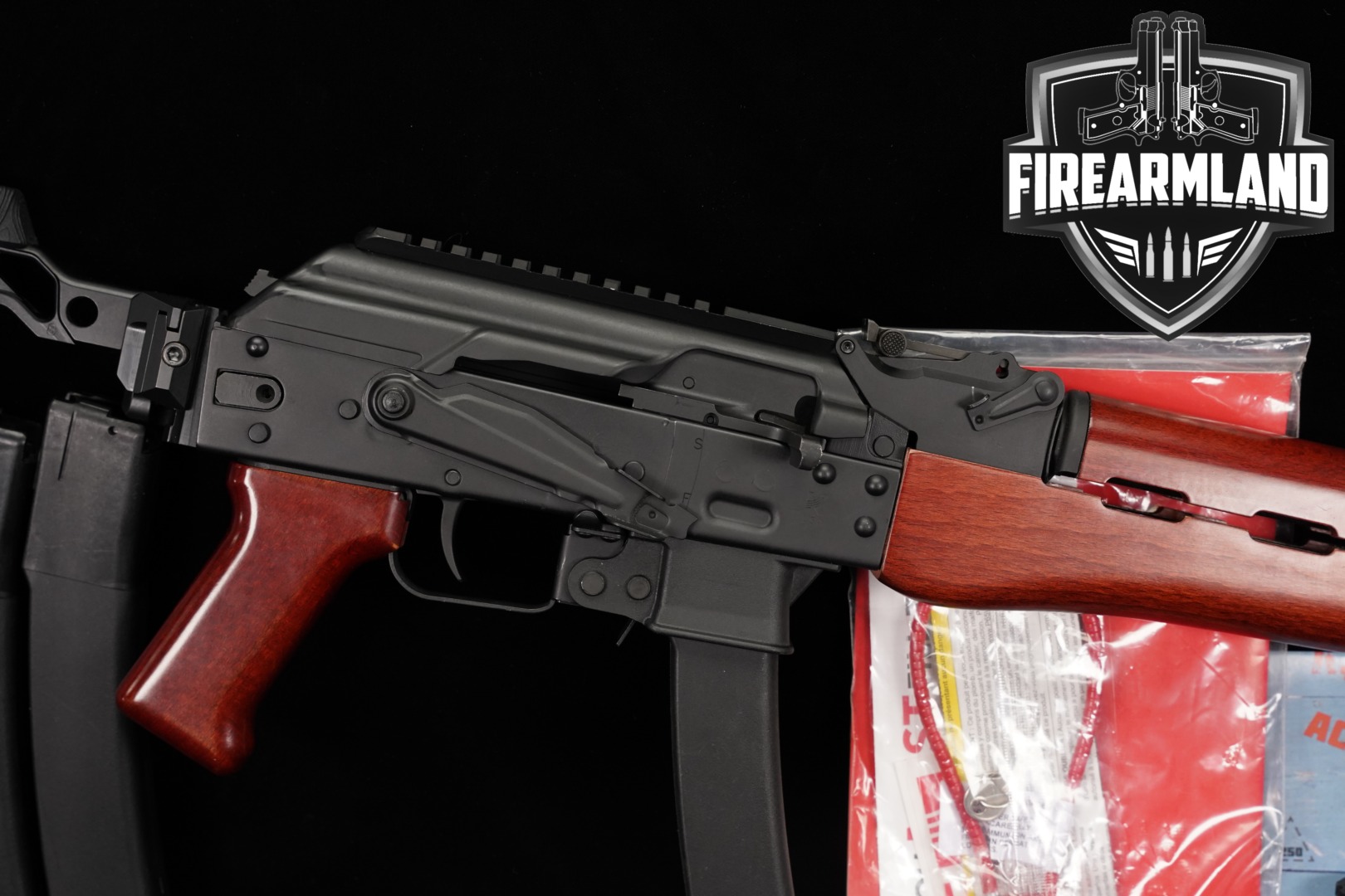 Kalashnikov USA KP-9 9mm Luger Black & Wood in Very Good Condition Thumbnail