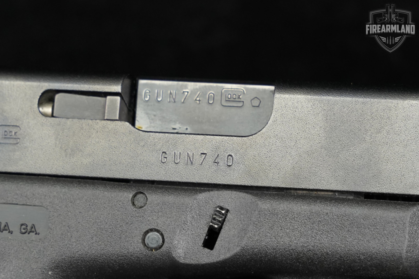 Left Side Glock Label Glock 23 Gen3 G23 Gen 3 40S&W 4.02