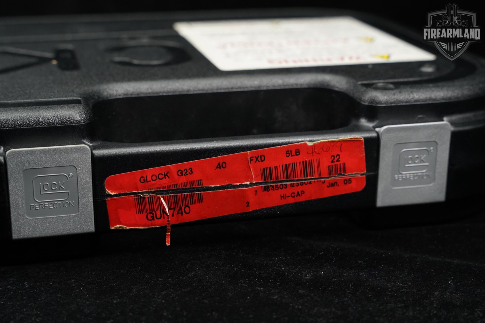 Left Side Glock Label Glock 23 Gen3 G23 Gen 3 40S&W 4.02