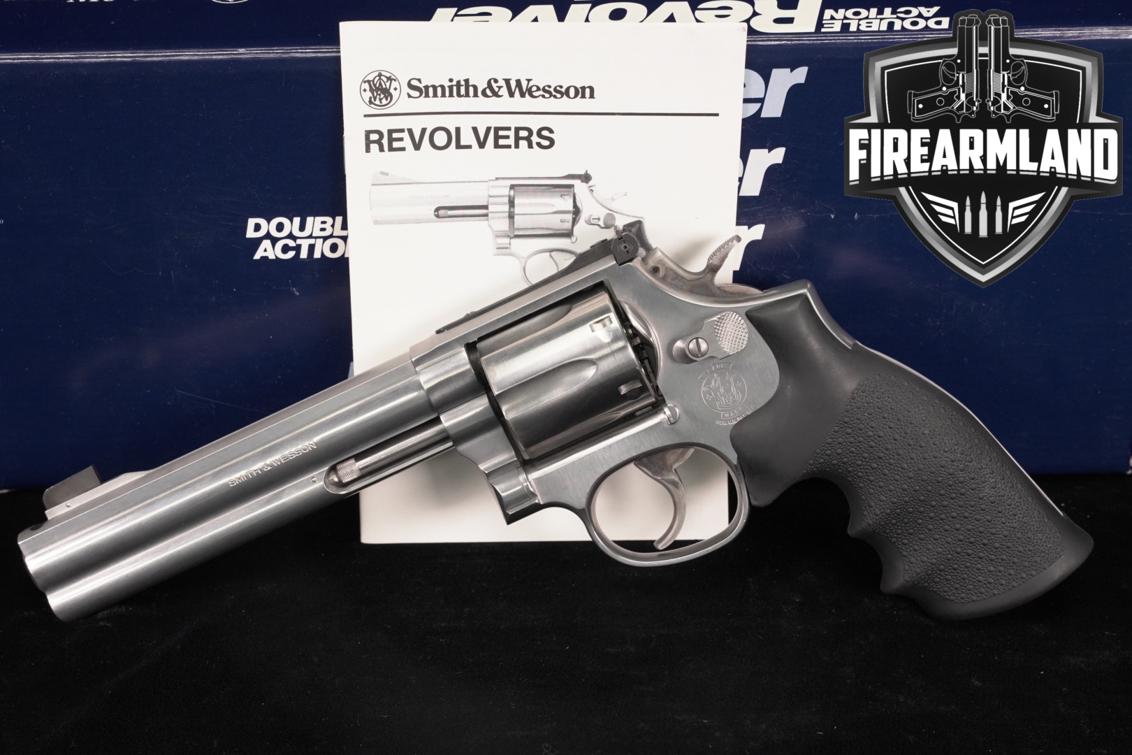Smith & Wesson (S&W) Model 686-4 PowerPort .357 Mag. Stainless in Good Condition Thumbnail