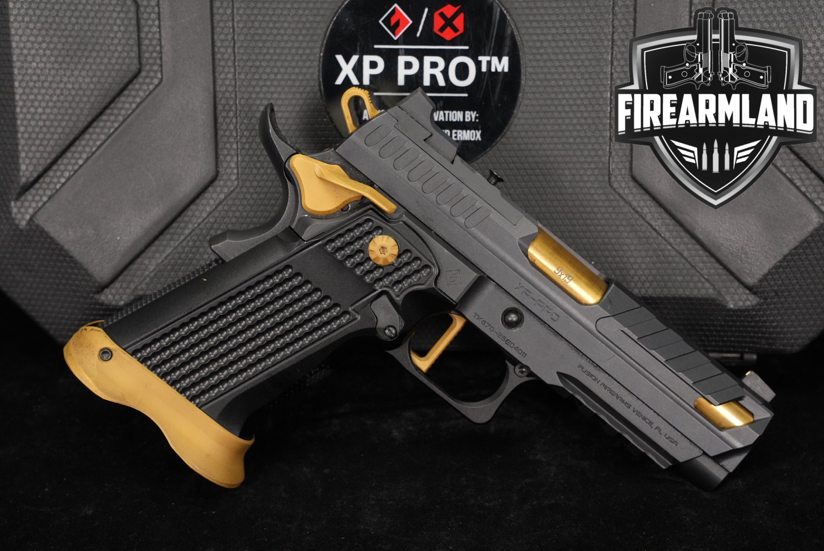 LIMITED Fusion Firearms XP Pro Sport South 9mm Optics-Ready 1911 2011 +CASE-img-0