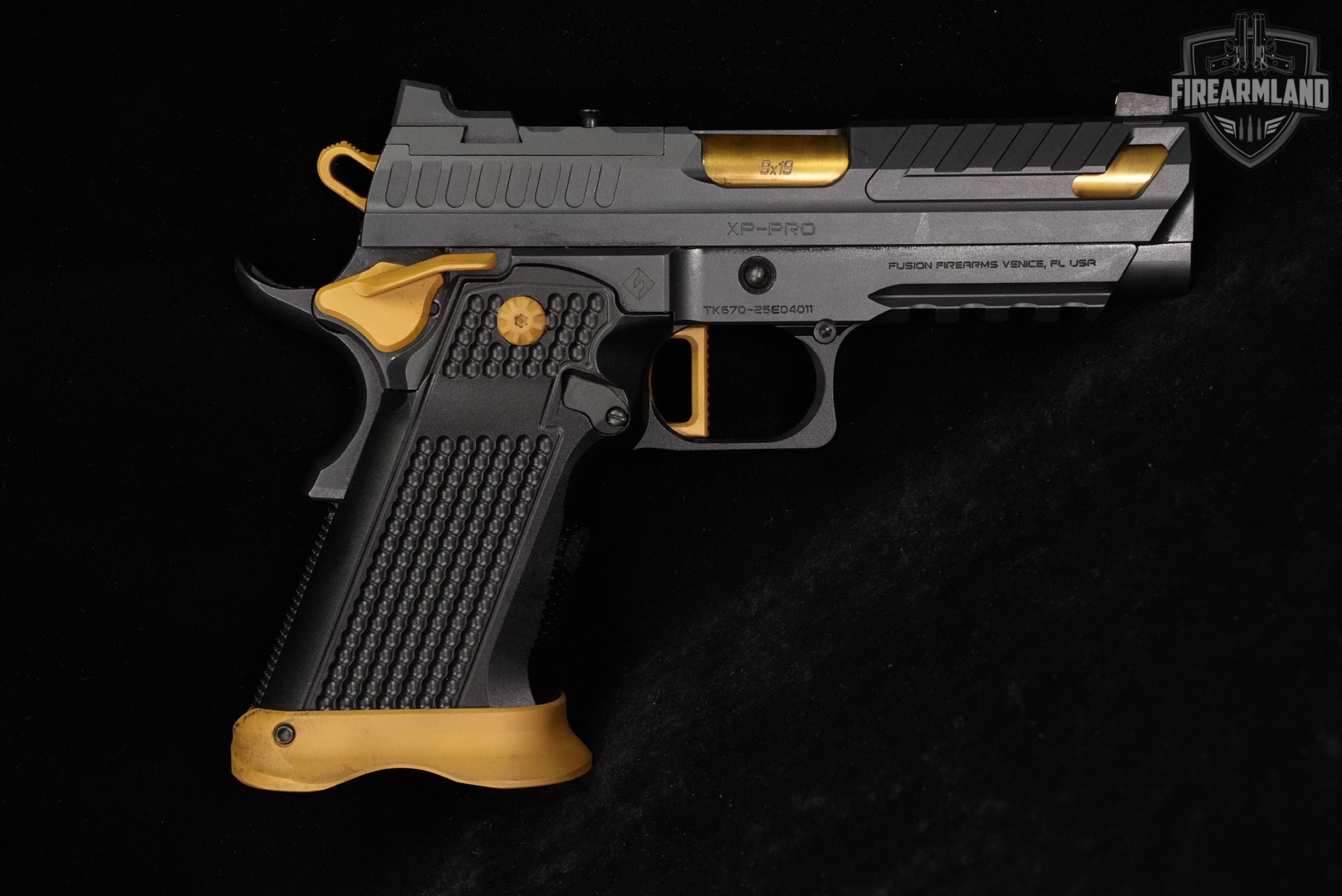 LIMITED Fusion Firearms XP Pro Sport South 9mm Optics-Ready 1911 2011 +CASE-img-3