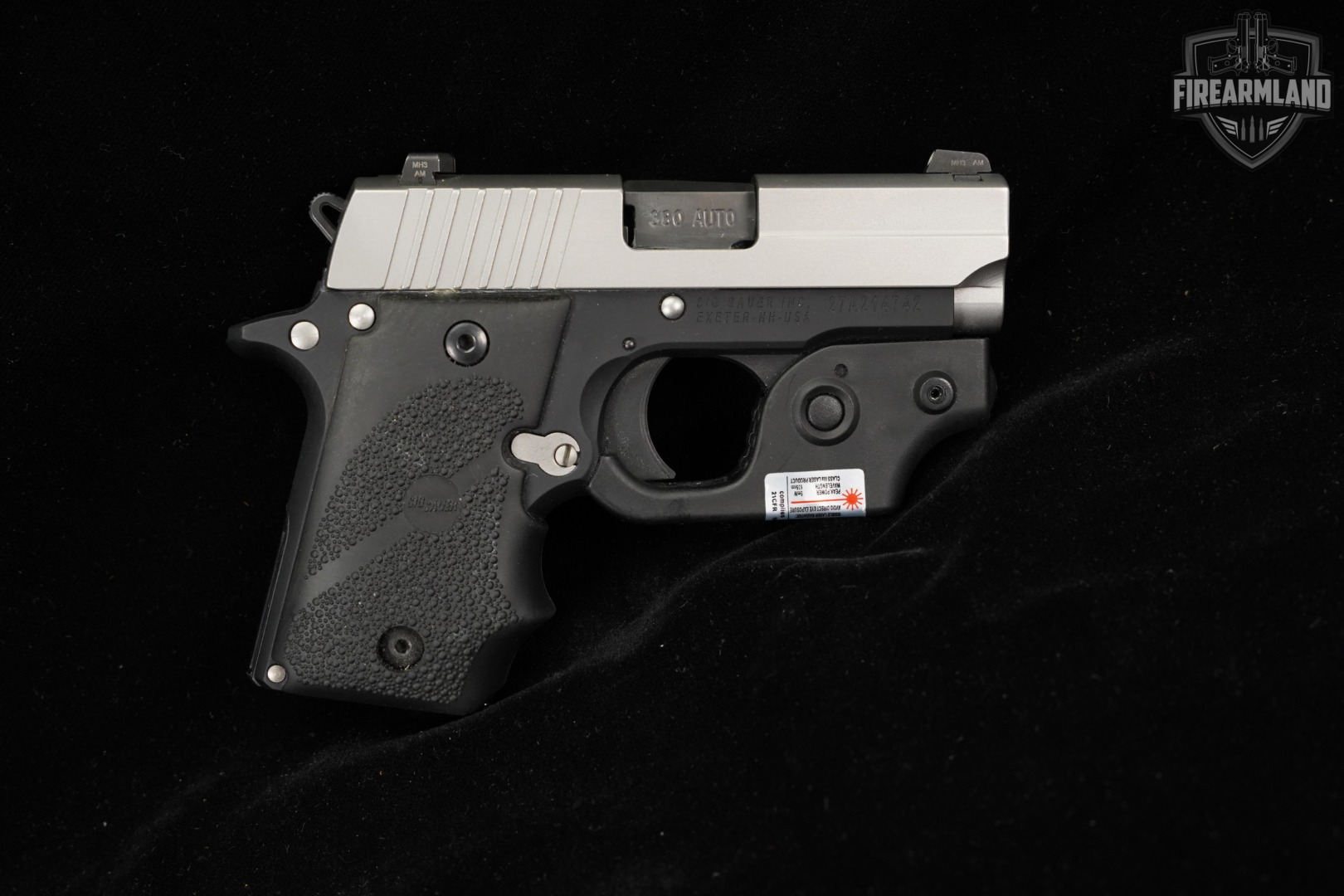 Sig Sauer P238 Two-Tone 380 ACP 2.75 Stainless P 238 +ORIG CASE, HOLSTER-img-3