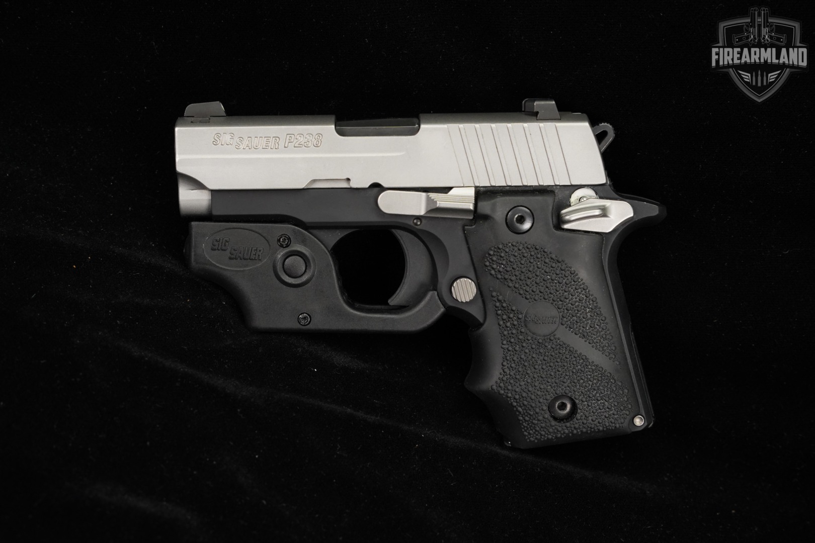 Sig Sauer P238 Two-Tone 380 ACP 2.75 Stainless P 238 +ORIG CASE, HOLSTER-img-4