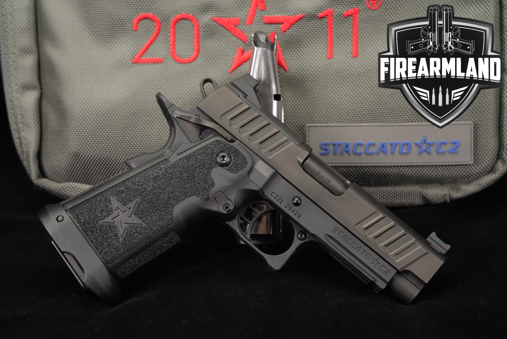 Staccato (STI) C2 9mm Luger Black in Excellent Condition Thumbnail