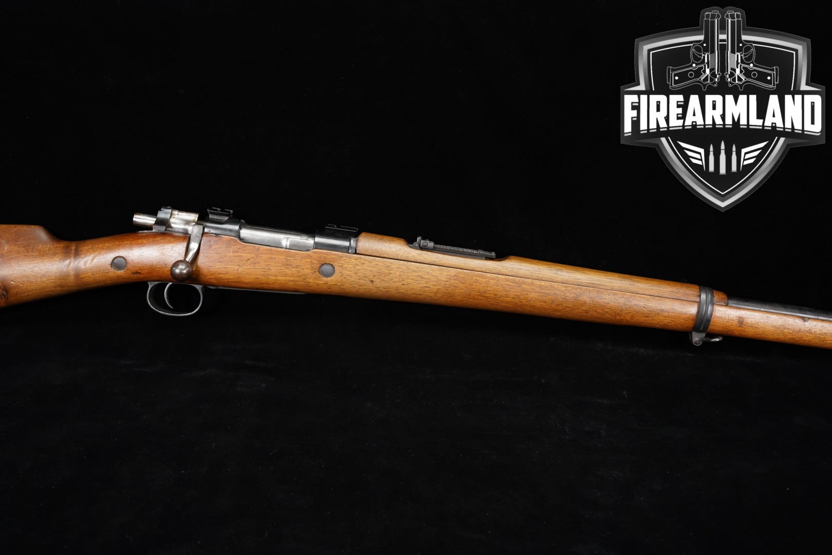 Fabrique Nationale Mauser Model 1893 Long Rifle; Spanish Contract 8mm Mauser Blued & Hardwood in Good Condition Thumbnail