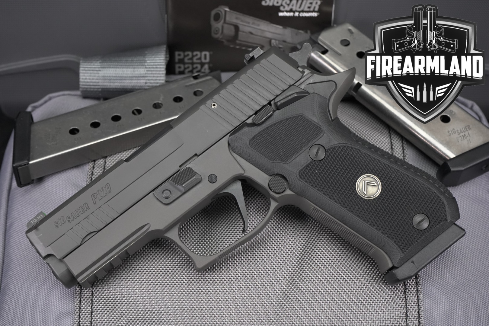 Sig Sauer P220 Legion Carry SAO .45 ACP Legion Gray in Very Good Condition Thumbnail