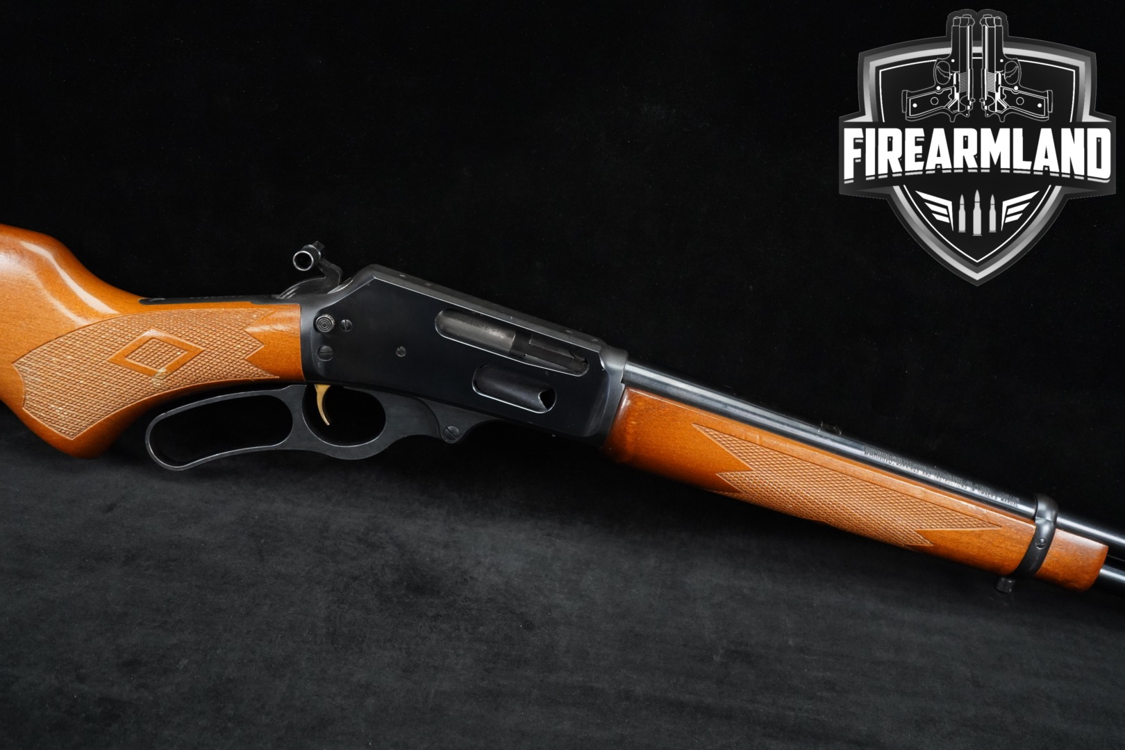 2007 Marlin Firearms Co. Model 336 W .30-30 Blued & Walnut in Good Condition Thumbnail