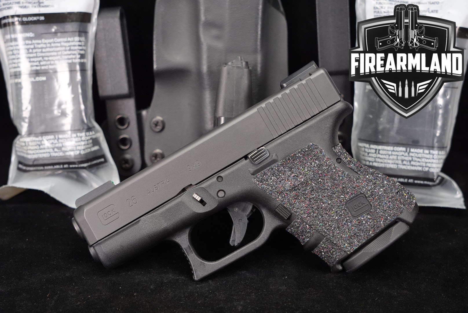 Glock 26 Gen3 G26 Gen 3 9mm 3.43" +4 MAGS & HOLSTER-img-0