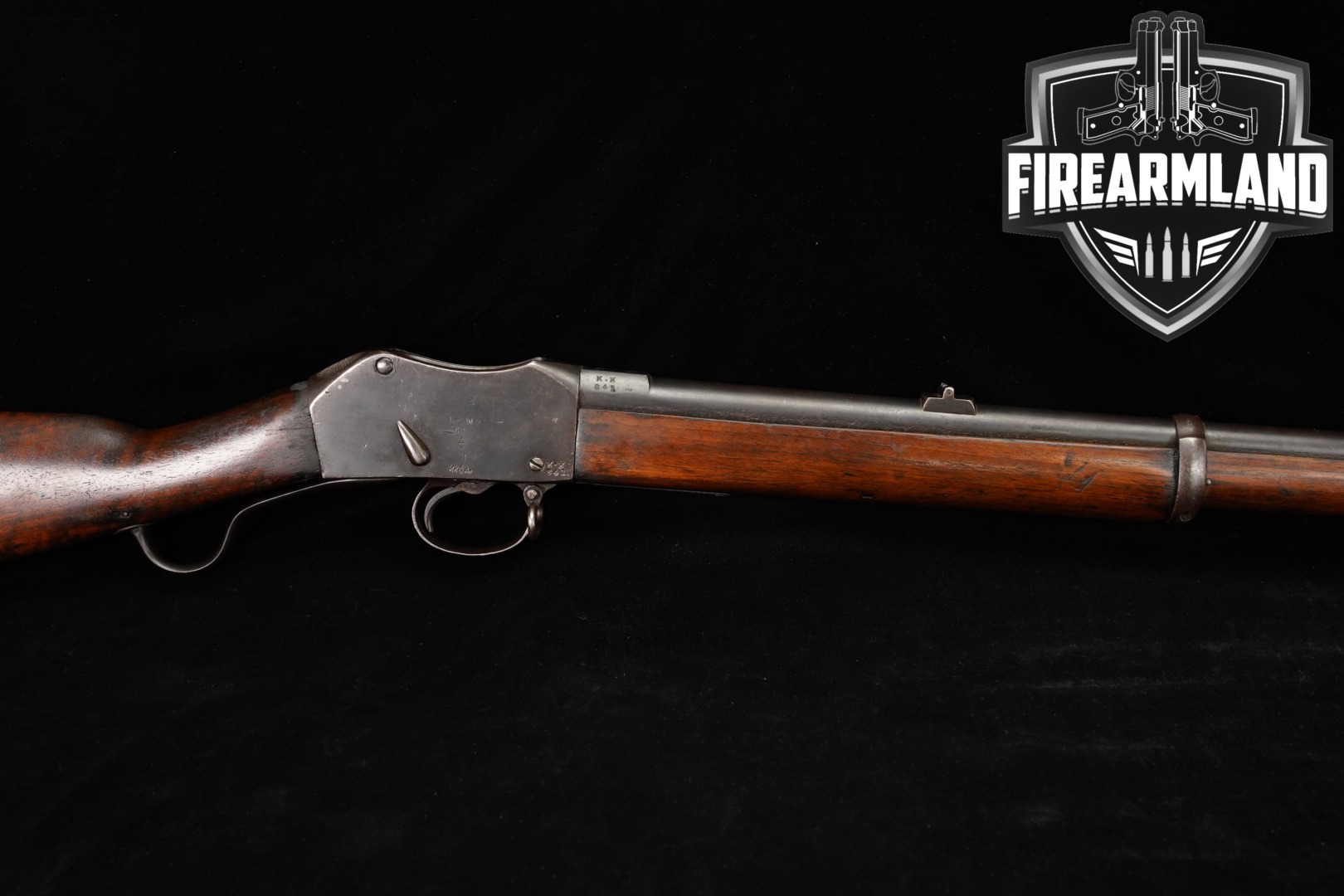 1881-1889 London Small Arms Company (LSA) Martini-Henry Rifle Mk III Blued & Walnut in Good Condition Thumbnail