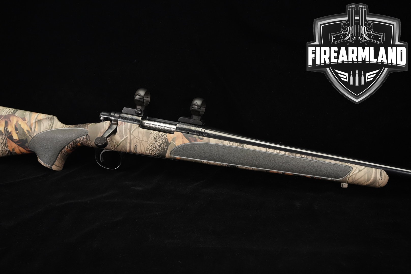 Remington Model 700 SPS Buckmasters Edition .22-250 Rem. Blued & Realtree Hardwoods Camo in Very Good Condition Thumbnail