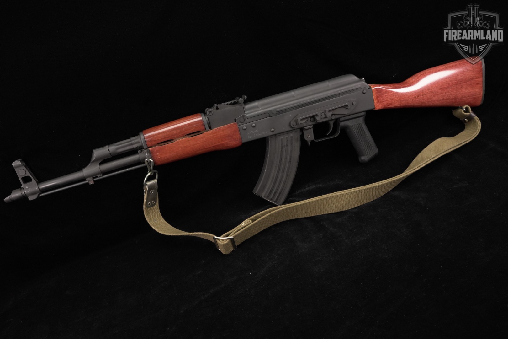 Romarm/Cugir WASR-10 7.62x39 AKM AK47 AK-47 Black & Hardwood WASR10-img-2
