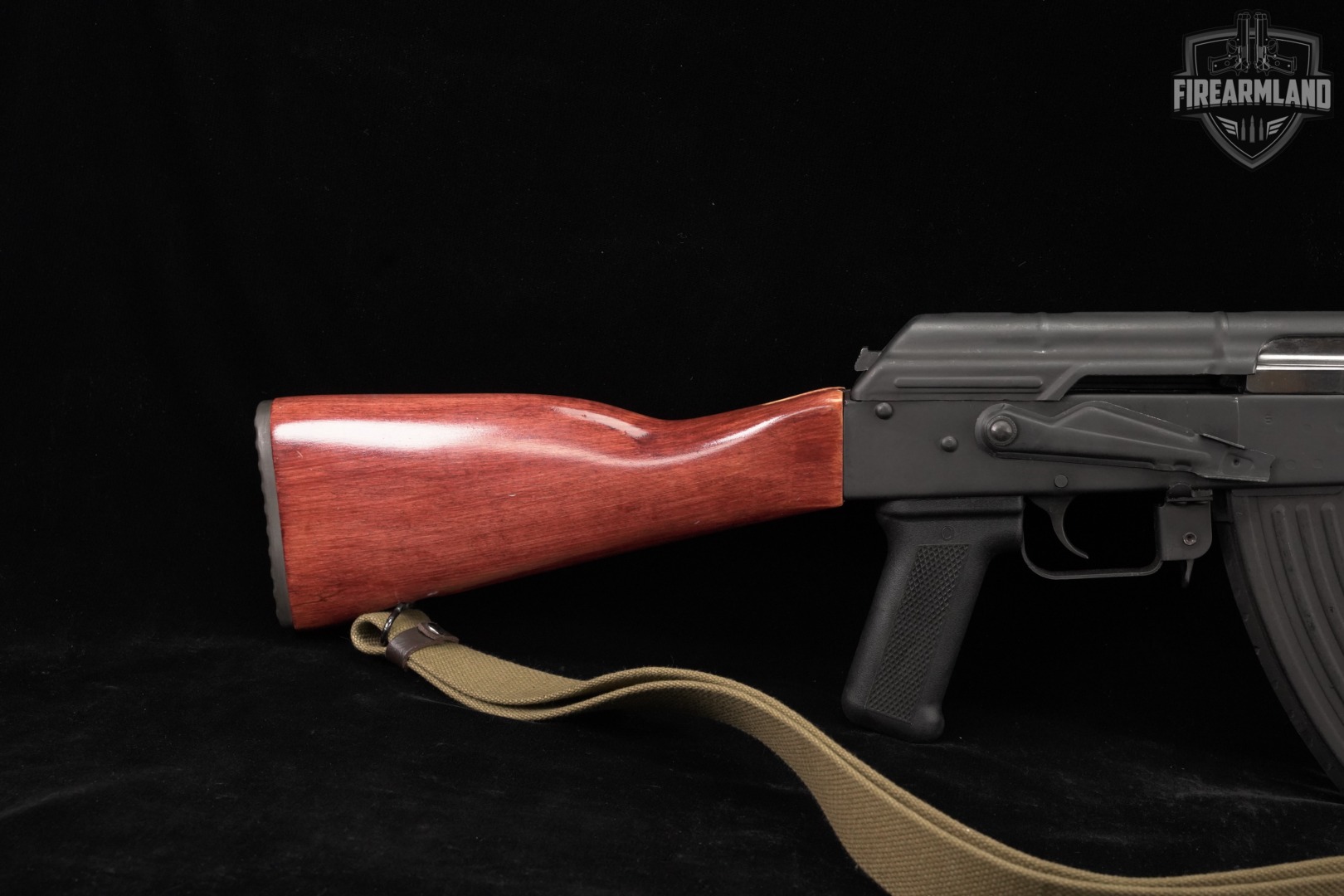 Romarm/Cugir WASR-10 7.62x39 AKM AK47 AK-47 Black & Hardwood WASR10-img-4