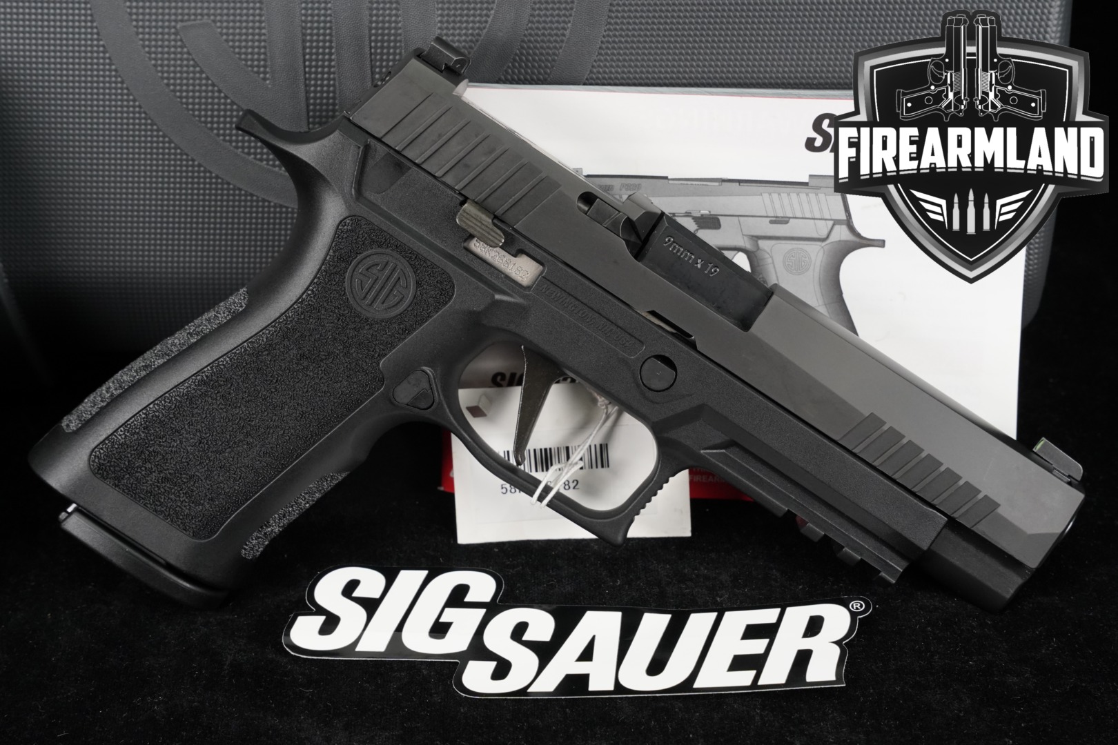Sig Sauer P320 X-Series XFULL 9mm Luger Black in Excellent Condition Thumbnail