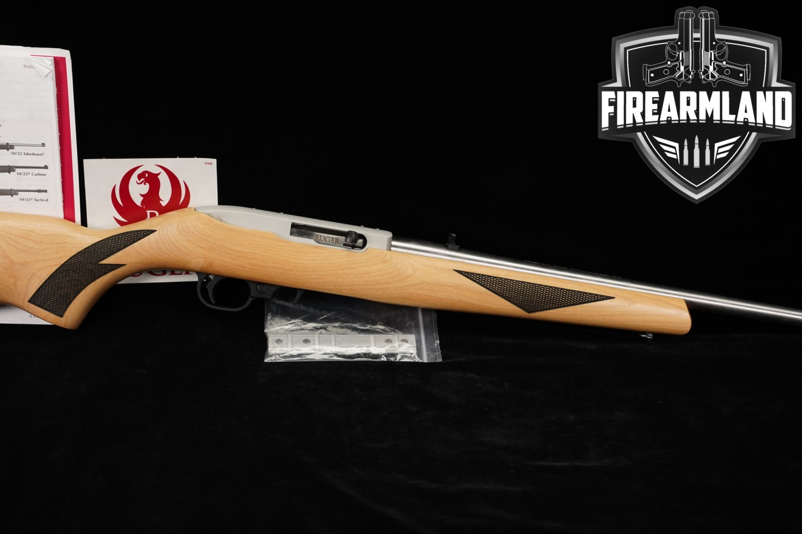 2025 Sturm Ruger 10/22 Sporter .22 LR Stainless & Hardwood in Excellent Condition Thumbnail