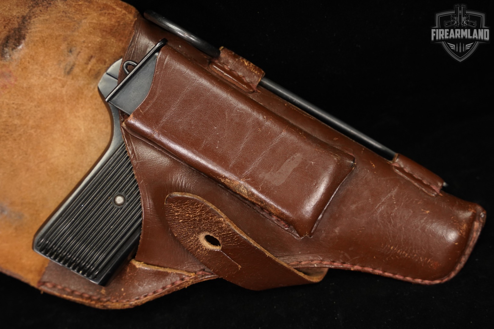 1950's Cugir TT-C 7.62X25mm Tokarev 4.6 Blued TTC TT33 +HOLSTER-img-12