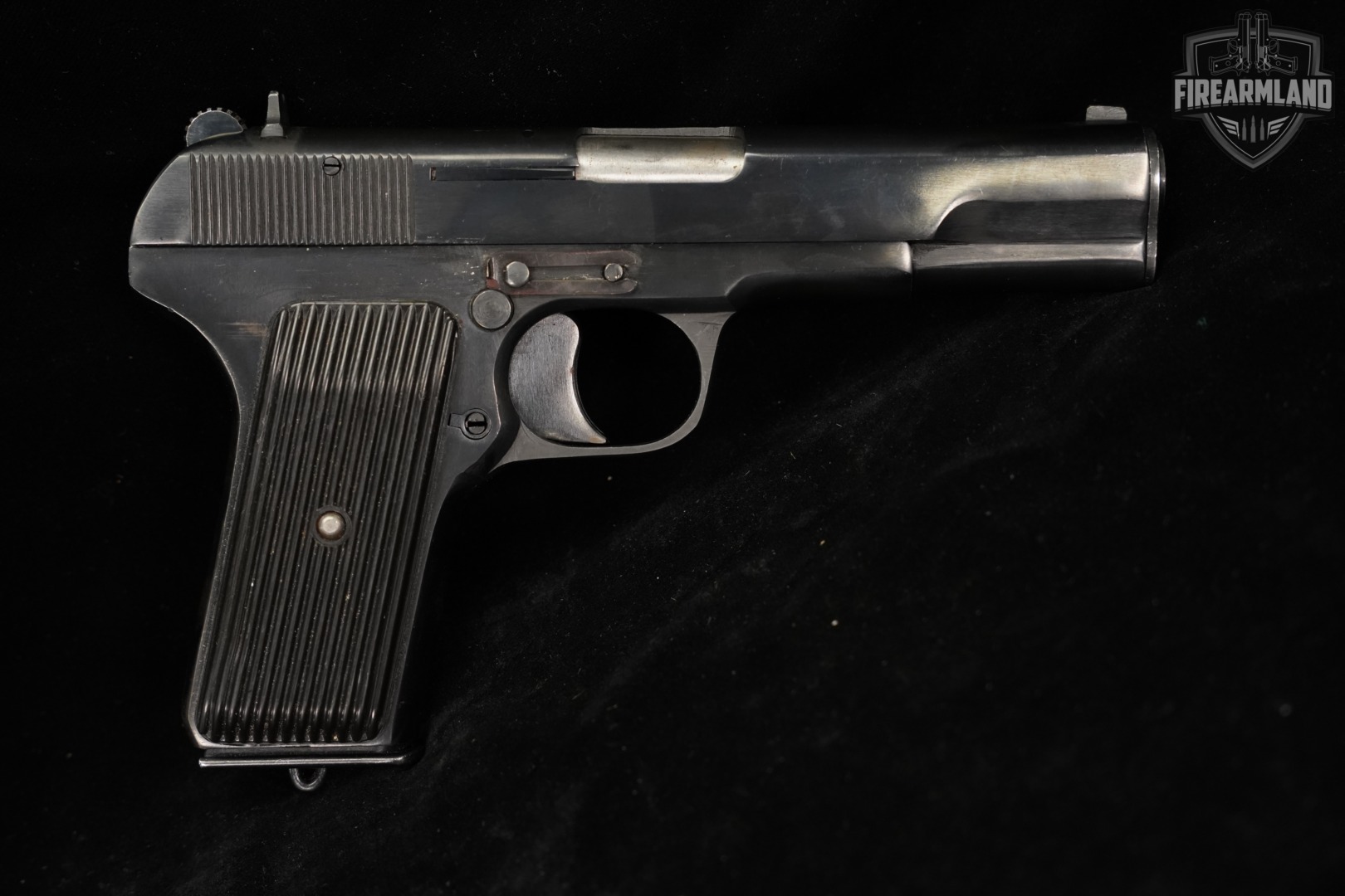 1950's Cugir TT-C 7.62X25mm Tokarev 4.6 Blued TTC TT33 +HOLSTER-img-4