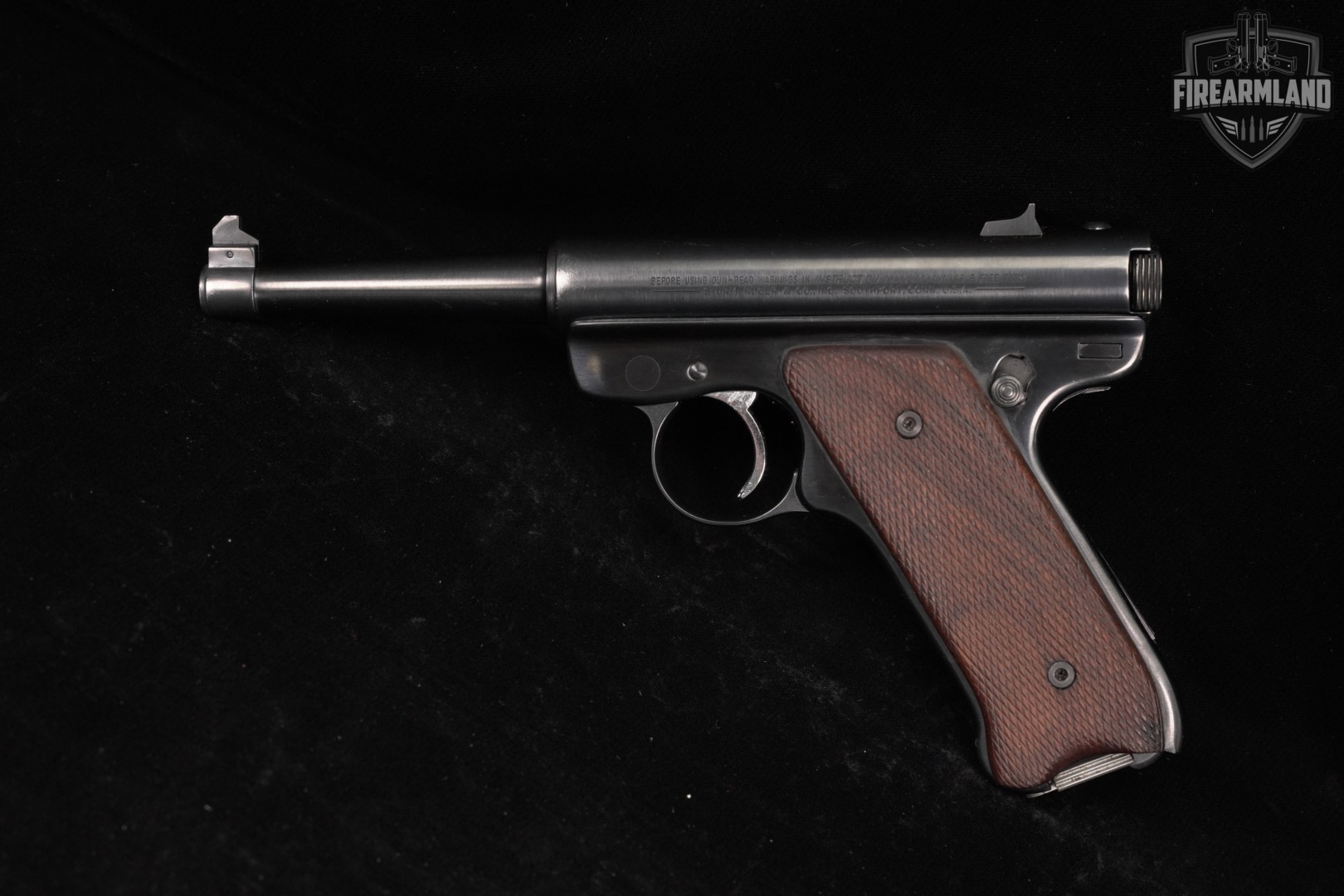 Ruger Standard Model Mark I 22LR 4.75" Blued MK 1 +6 MAGS & ORIG BOX-img-3