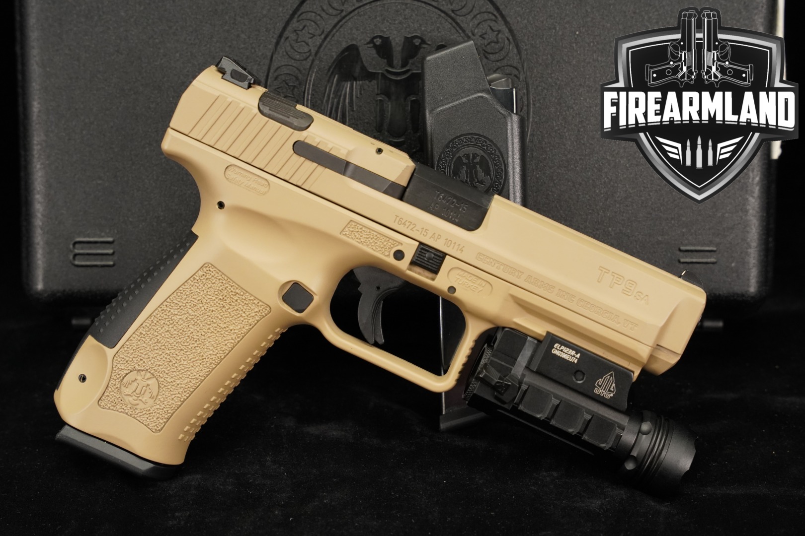 Canik TP9 SA 9mm 4.46 FDE TP-9 +2 MAGS-img-0