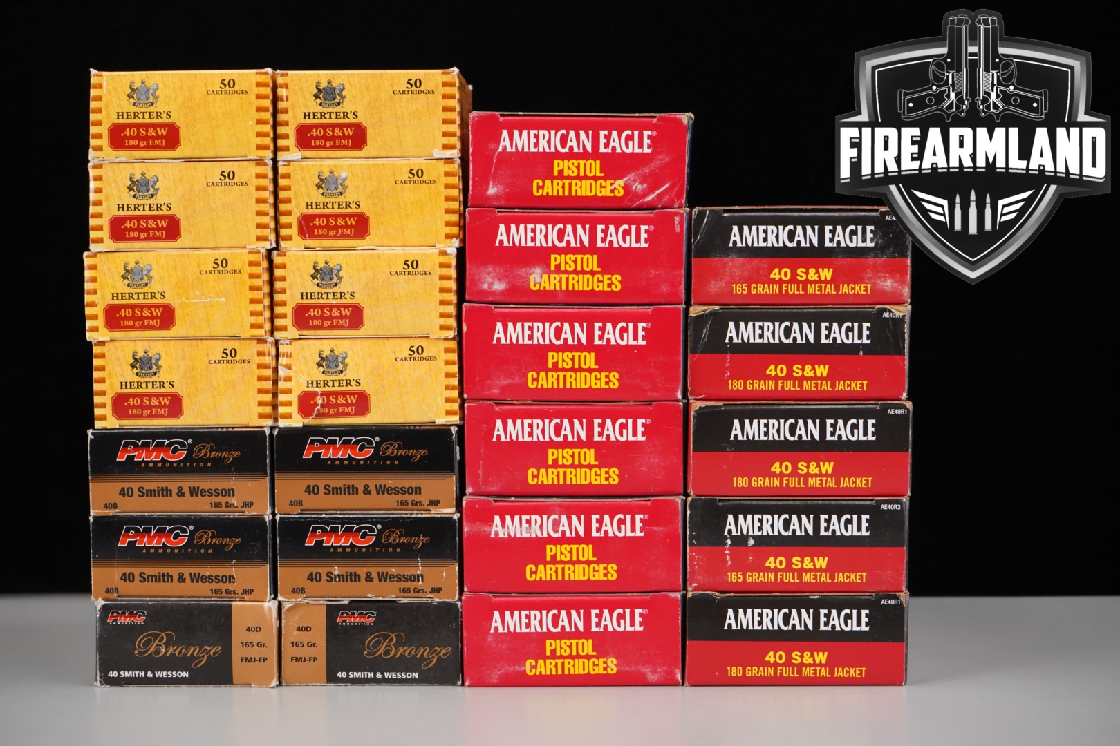 Multiple Manufacturers 40 S&W Ammo .40 S&W in New - Old Stock Condition Thumbnail