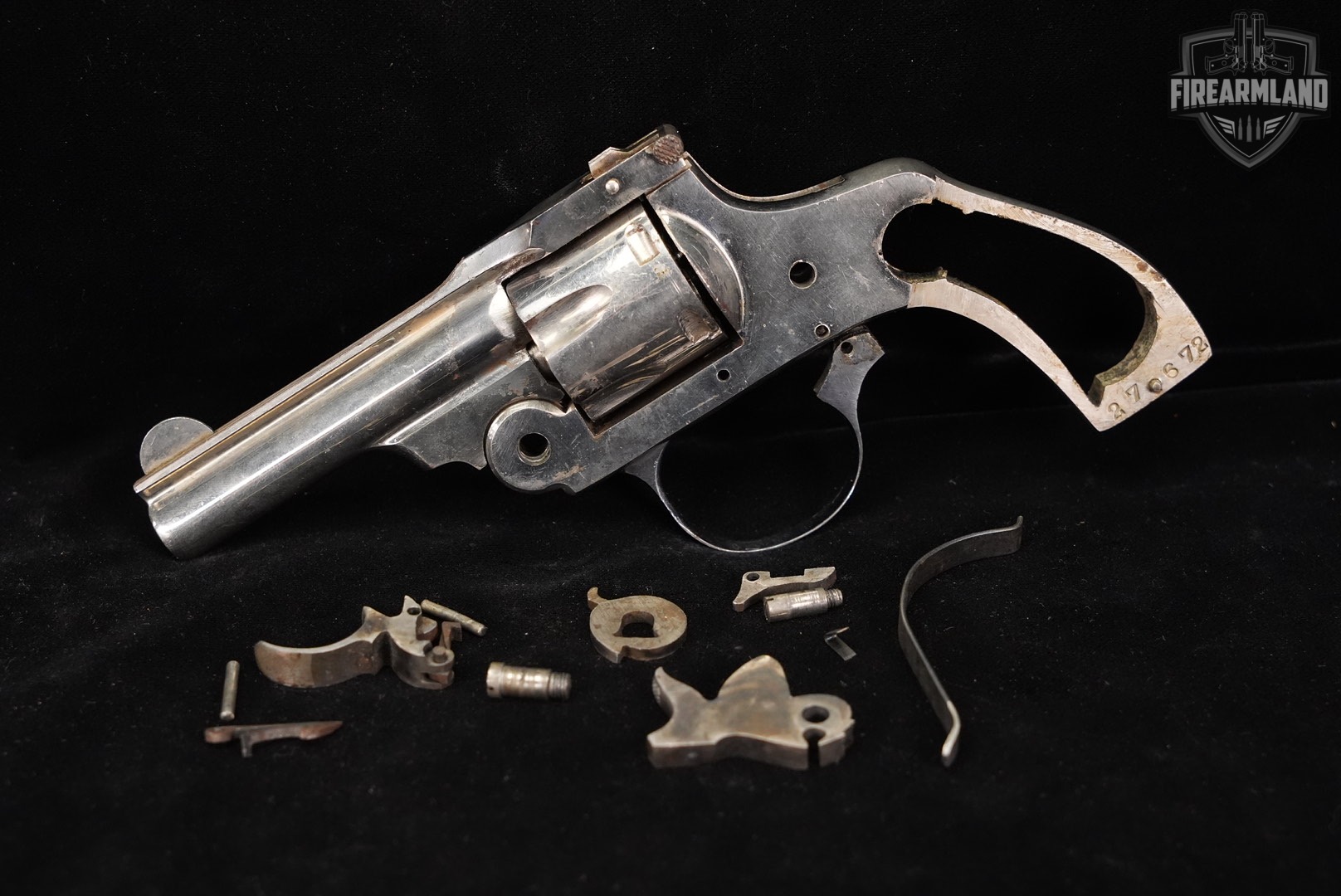 Smith & Wesson 38 Double Action Second Model 38S&W 3.2" Nickel DA/SA-img-2