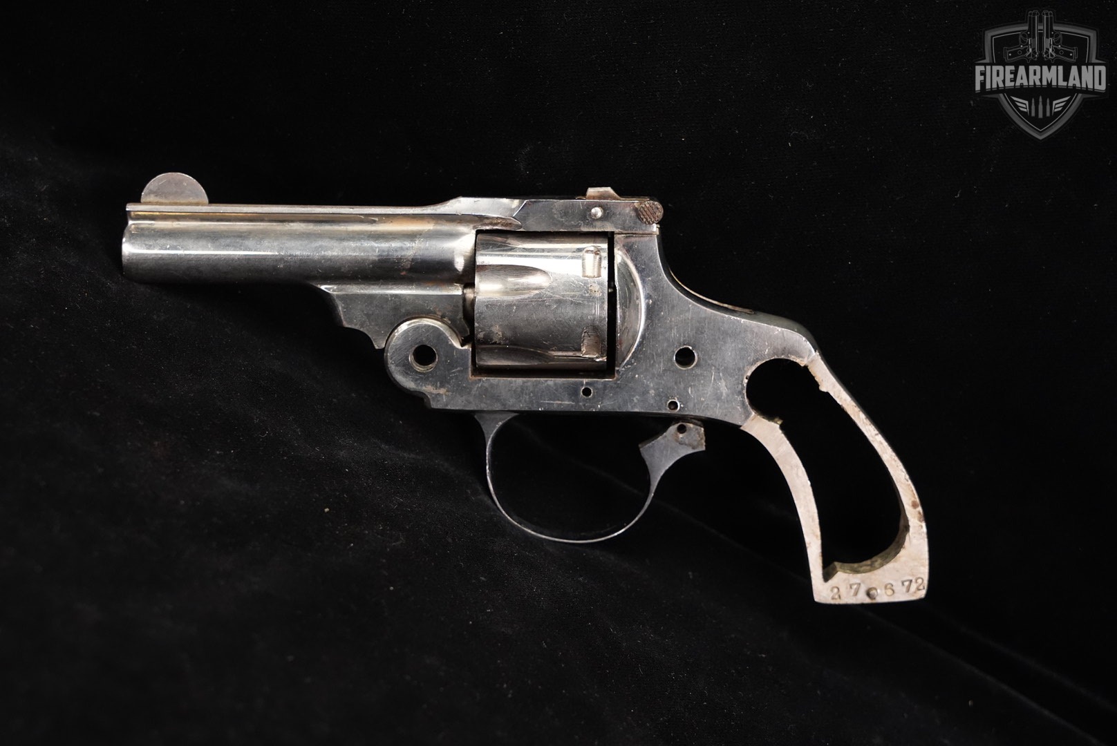 Smith & Wesson 38 Double Action Second Model 38S&W 3.2" Nickel DA/SA-img-3